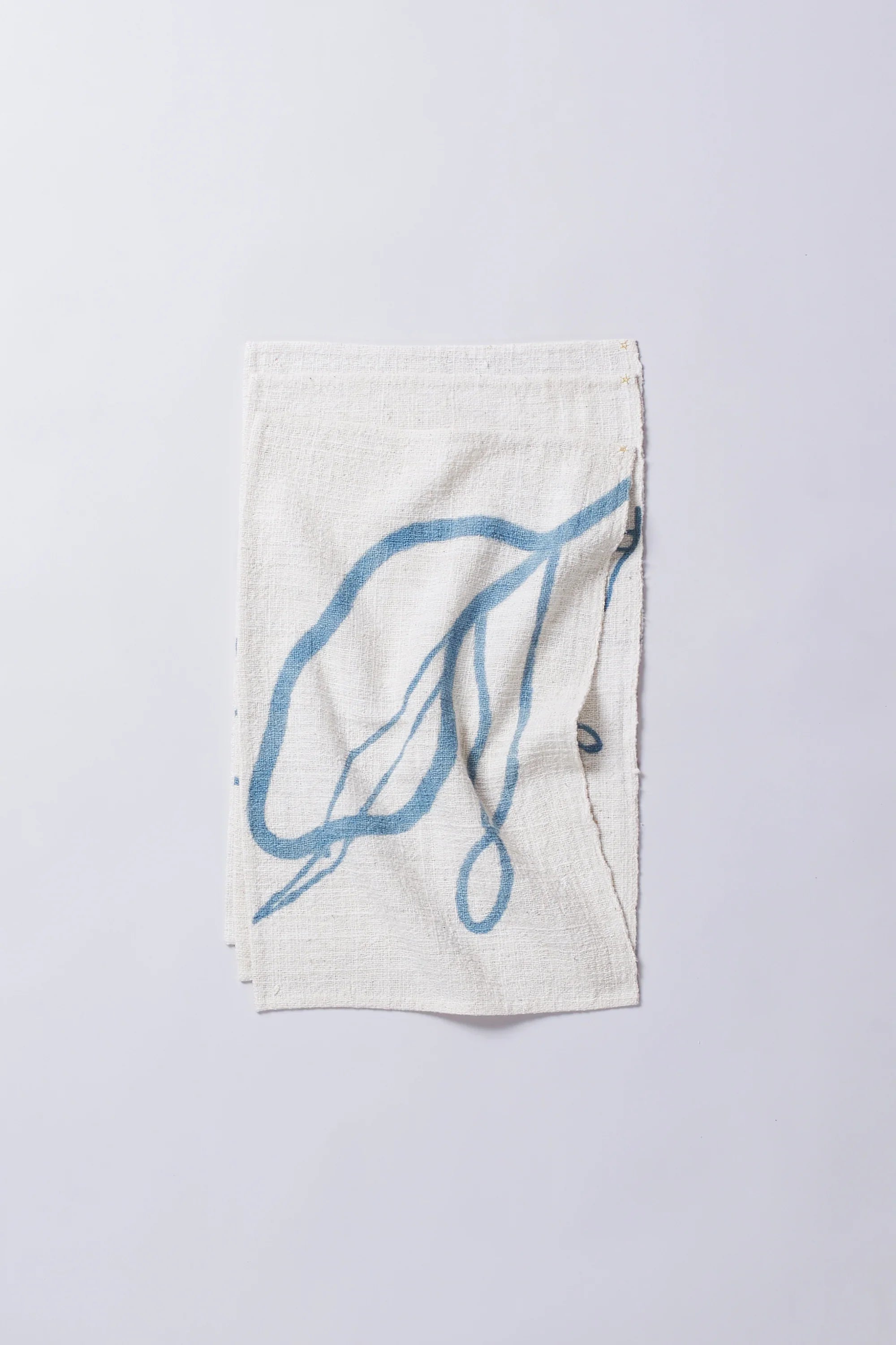 Indigo Hand Painted Towel