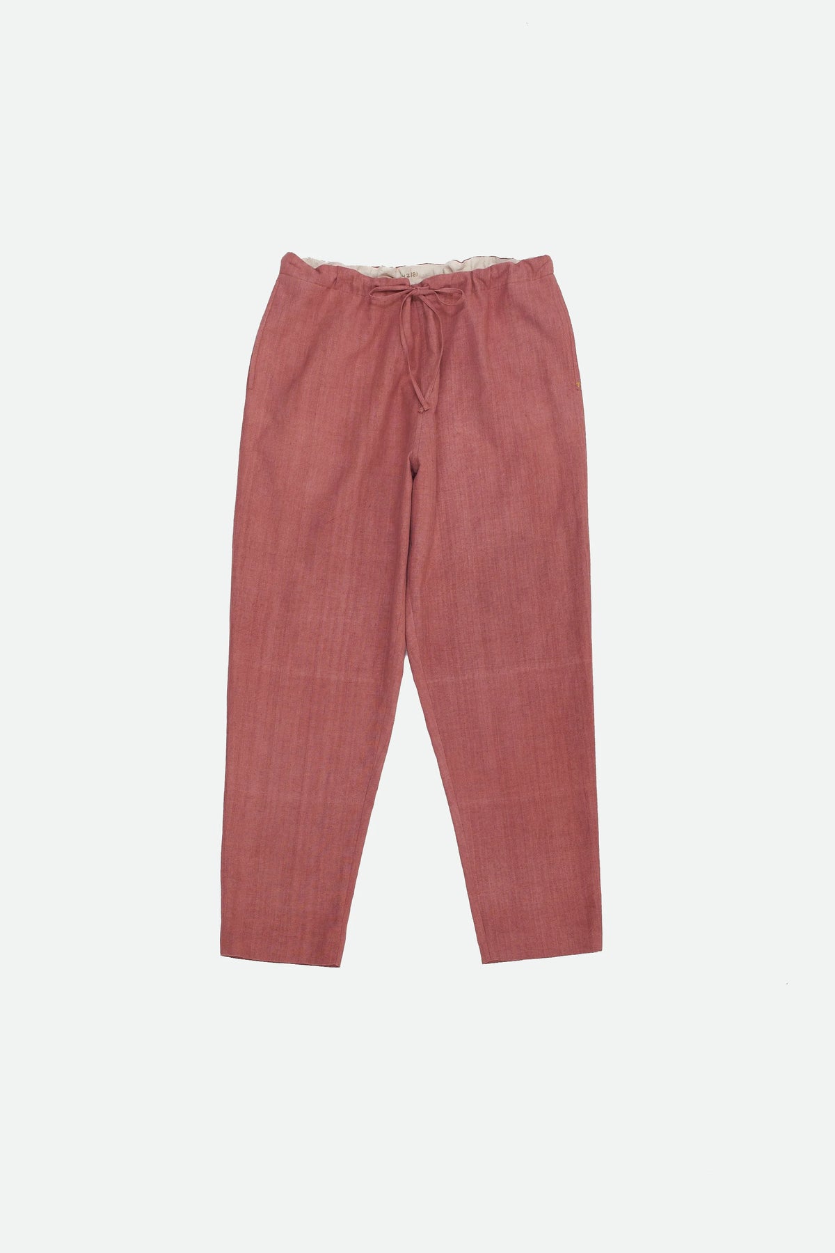 Drawstring Pants in Chalk Pink