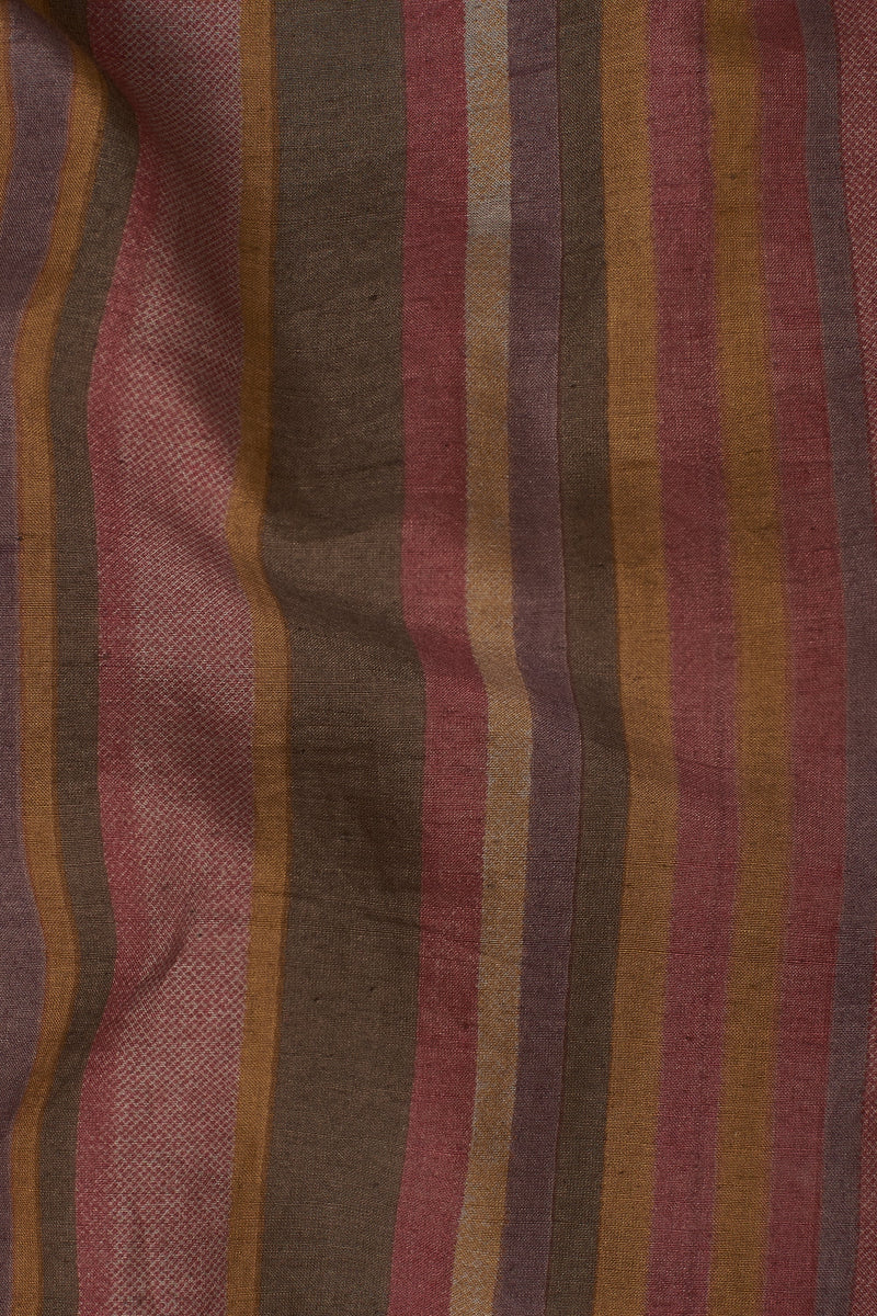 Charcoal Screenprinted Soft Silk Drawstring Pants
