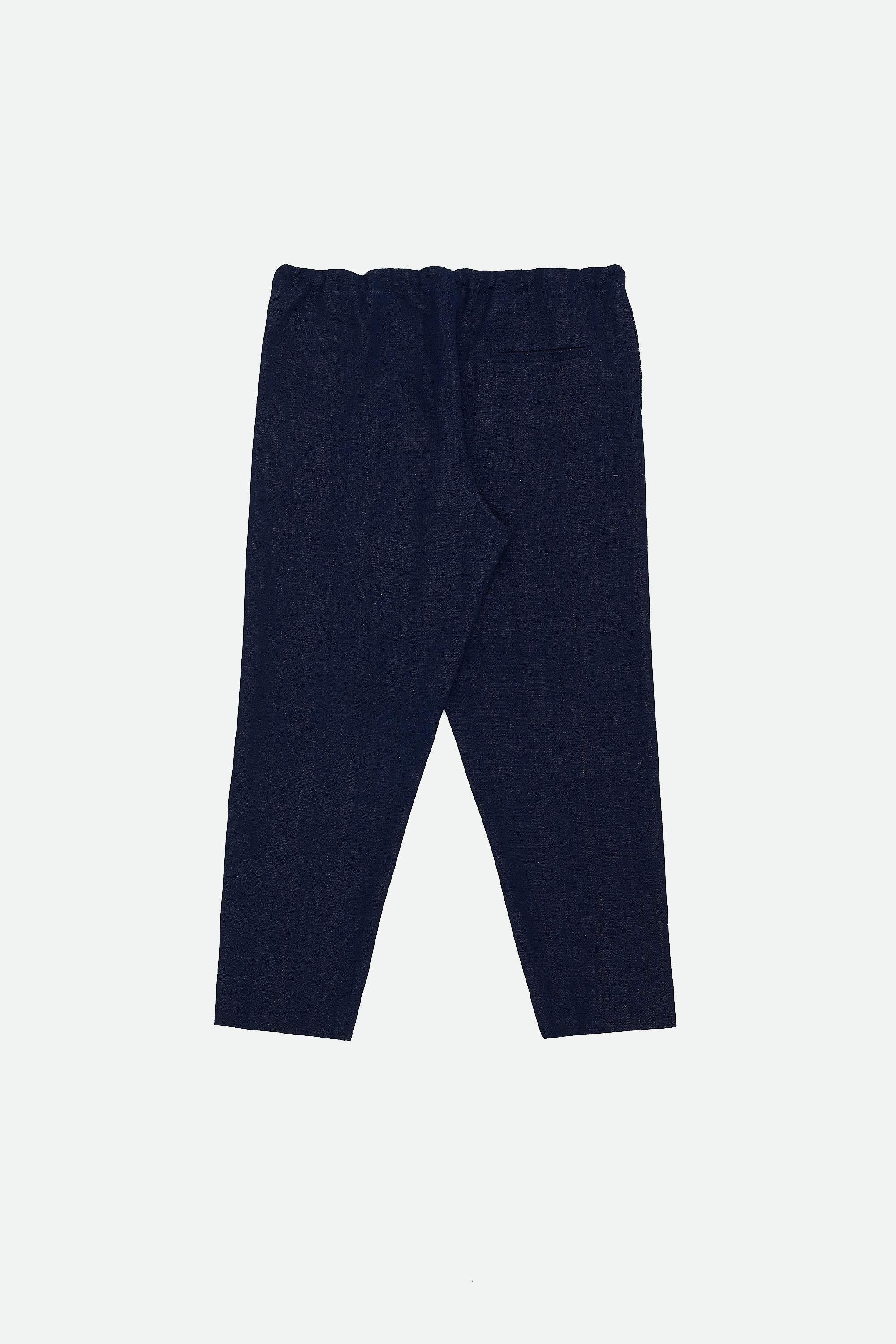 INDIGO YARN DYED COTTON DENIM UNISEX PANT