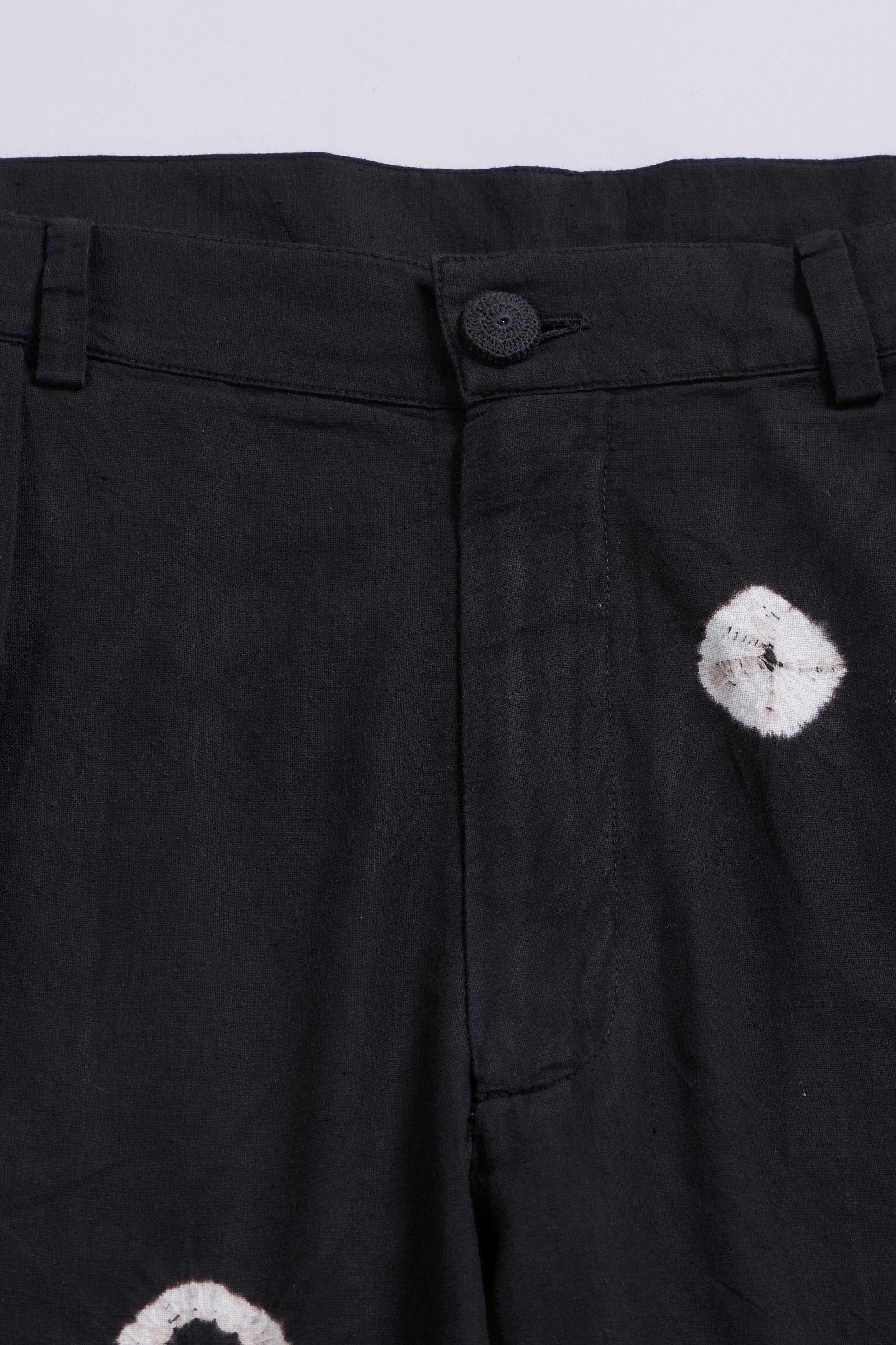 Shibori Pleated Trousers