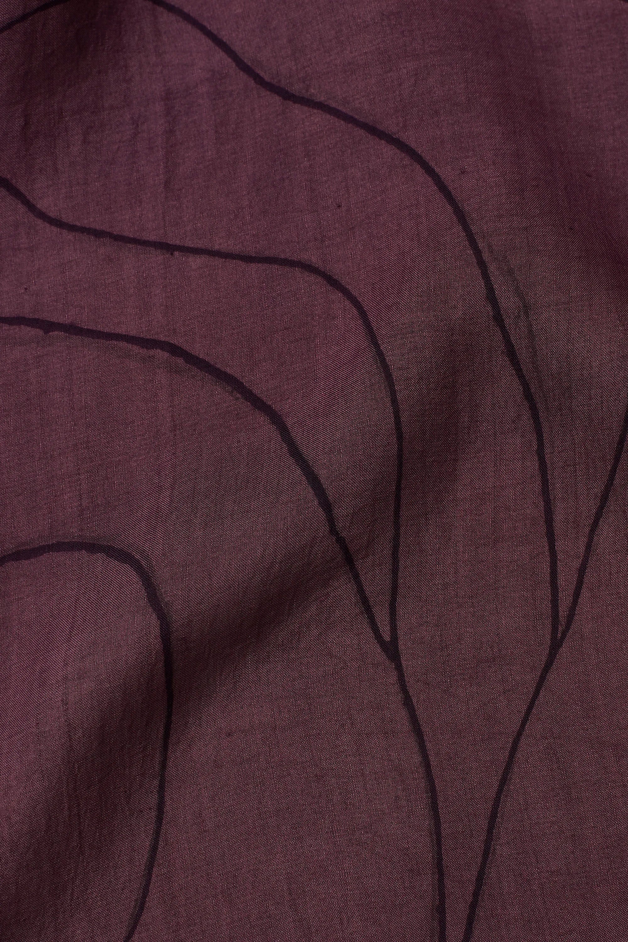 Hand Painted Silk Dress