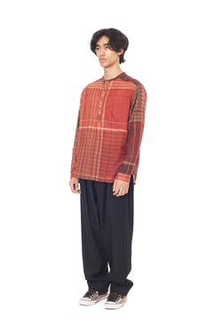 MULTI-COLOUR YARN DYED CHECKS JAMDANI TOP