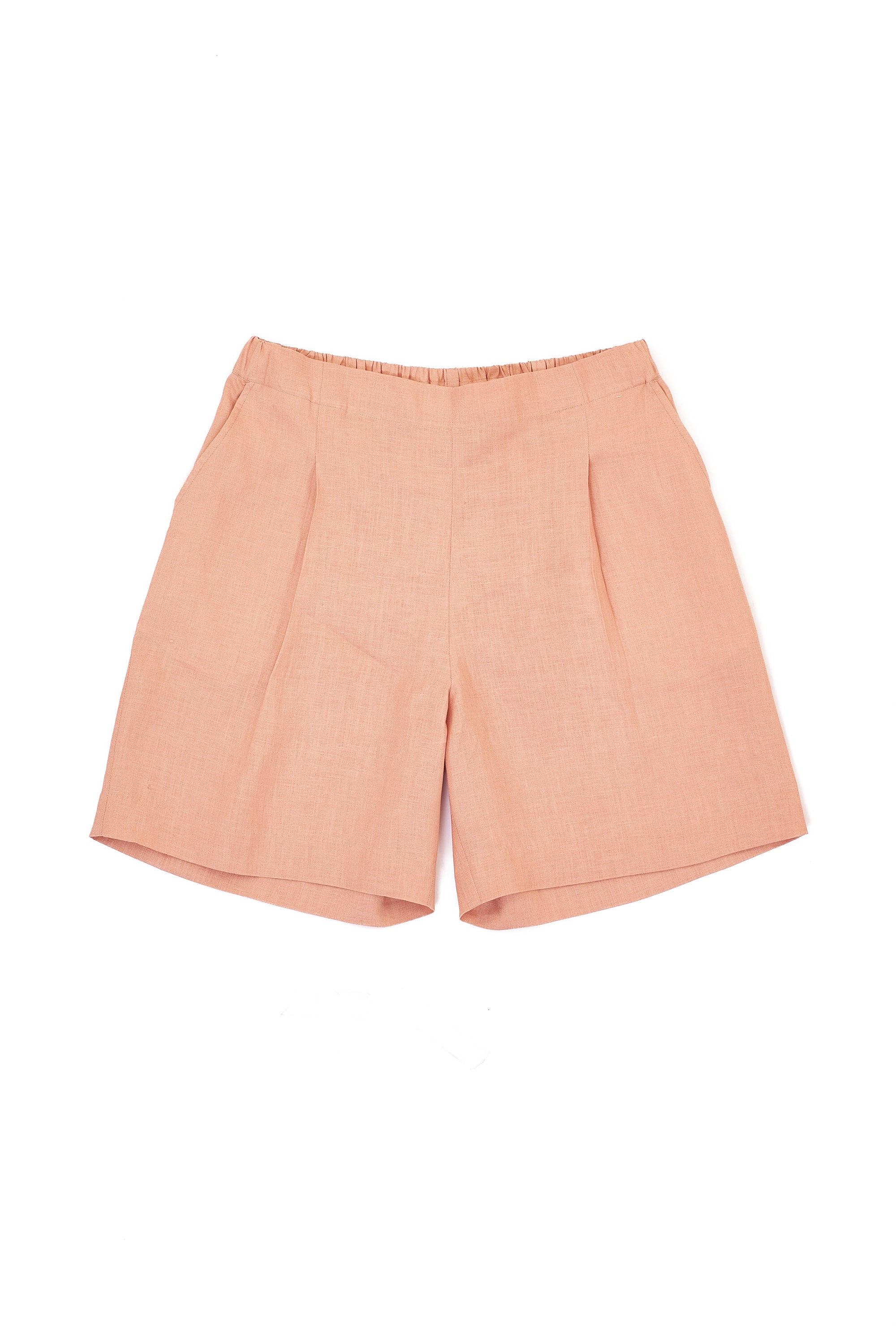 UNISEX LINEN DRAWSTRING SHORTS