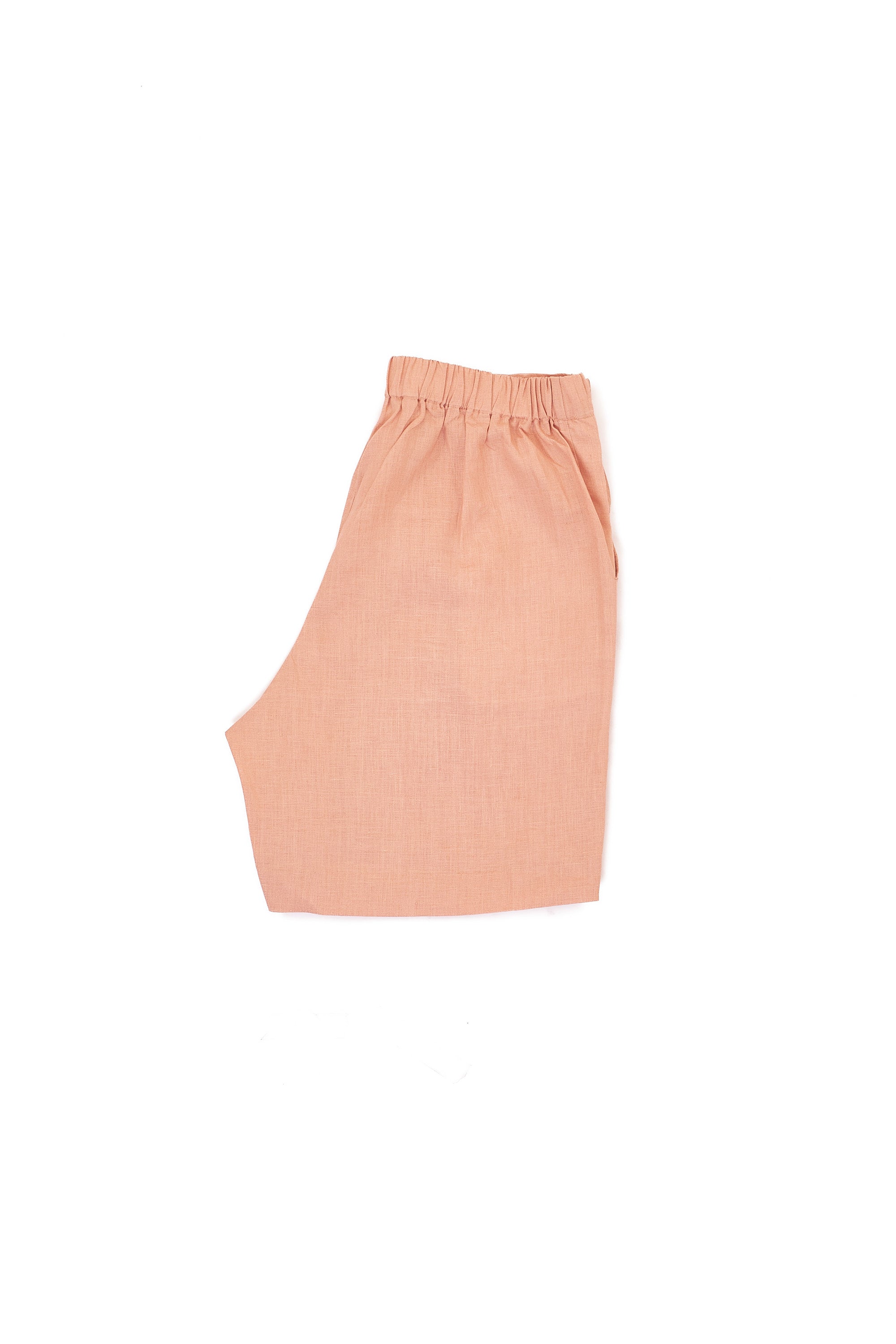 UNISEX LINEN DRAWSTRING SHORTS