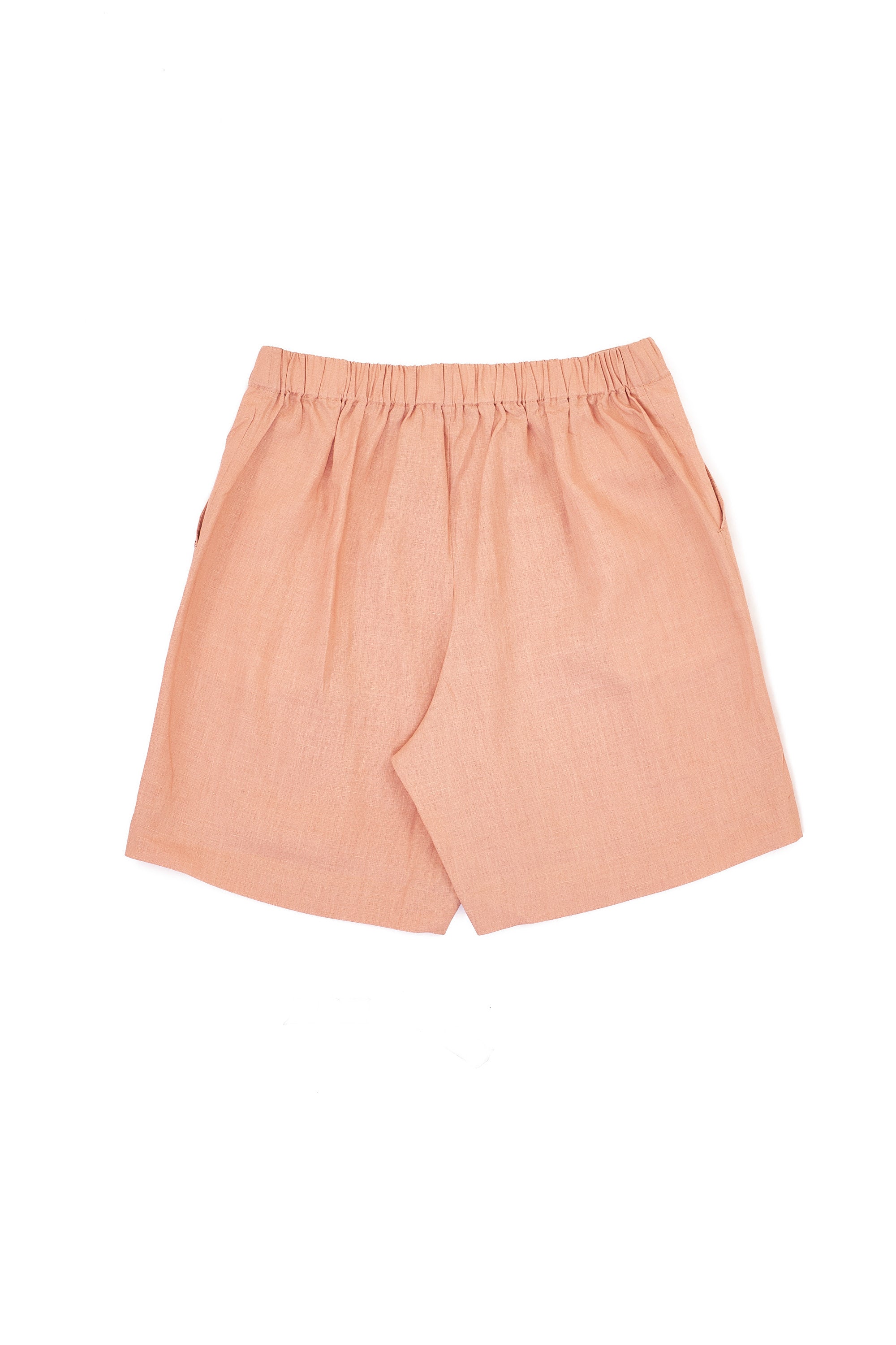 UNISEX LINEN DRAWSTRING SHORTS