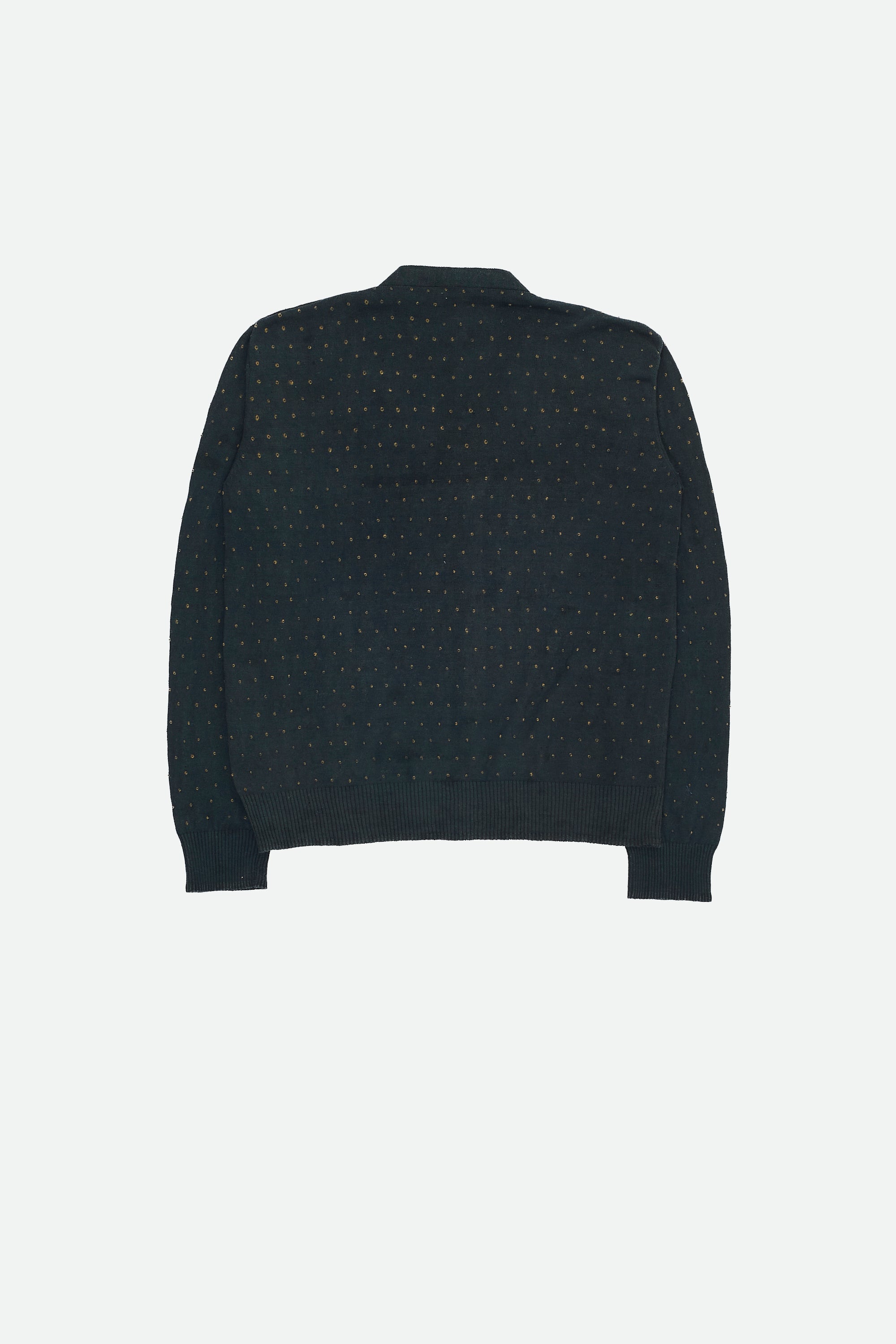 MIDNIGHT INDIGO BADHANI COTTON CARDIGAN