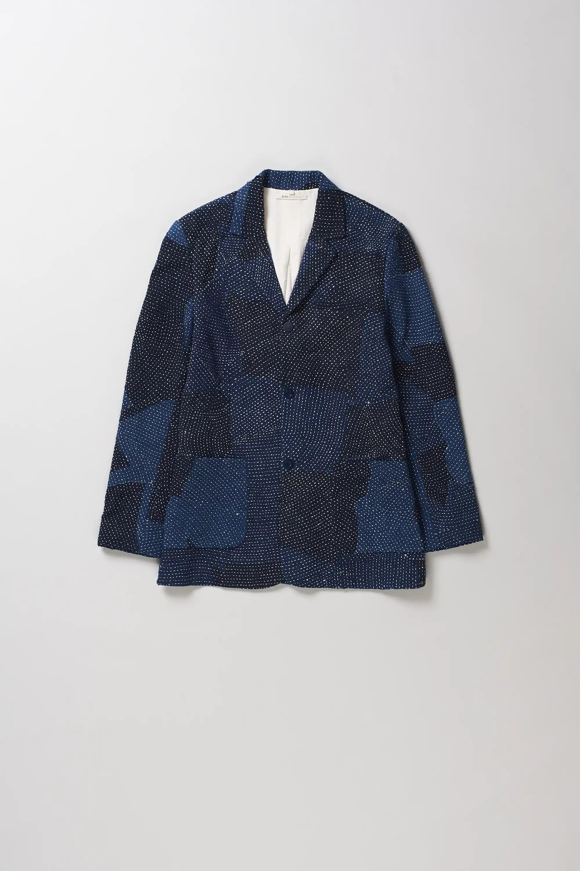 Oversized Patchwork Cotton Jacket