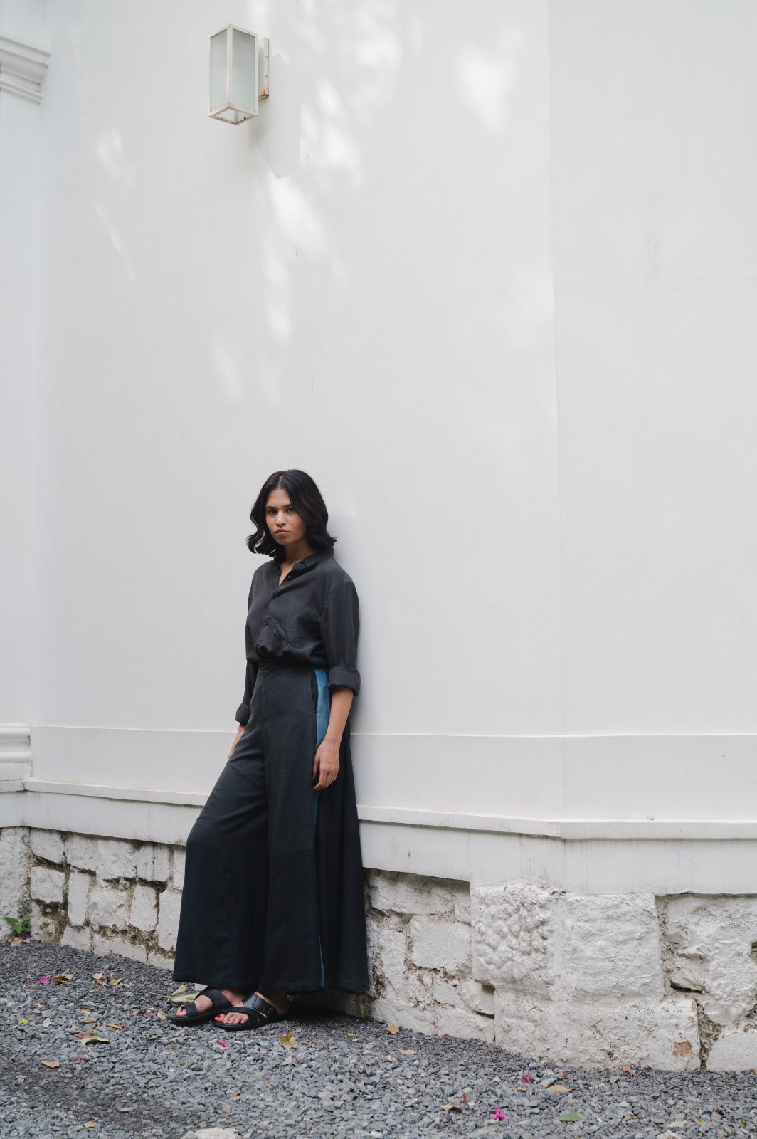 STATEMENT FLARED TROUSERS