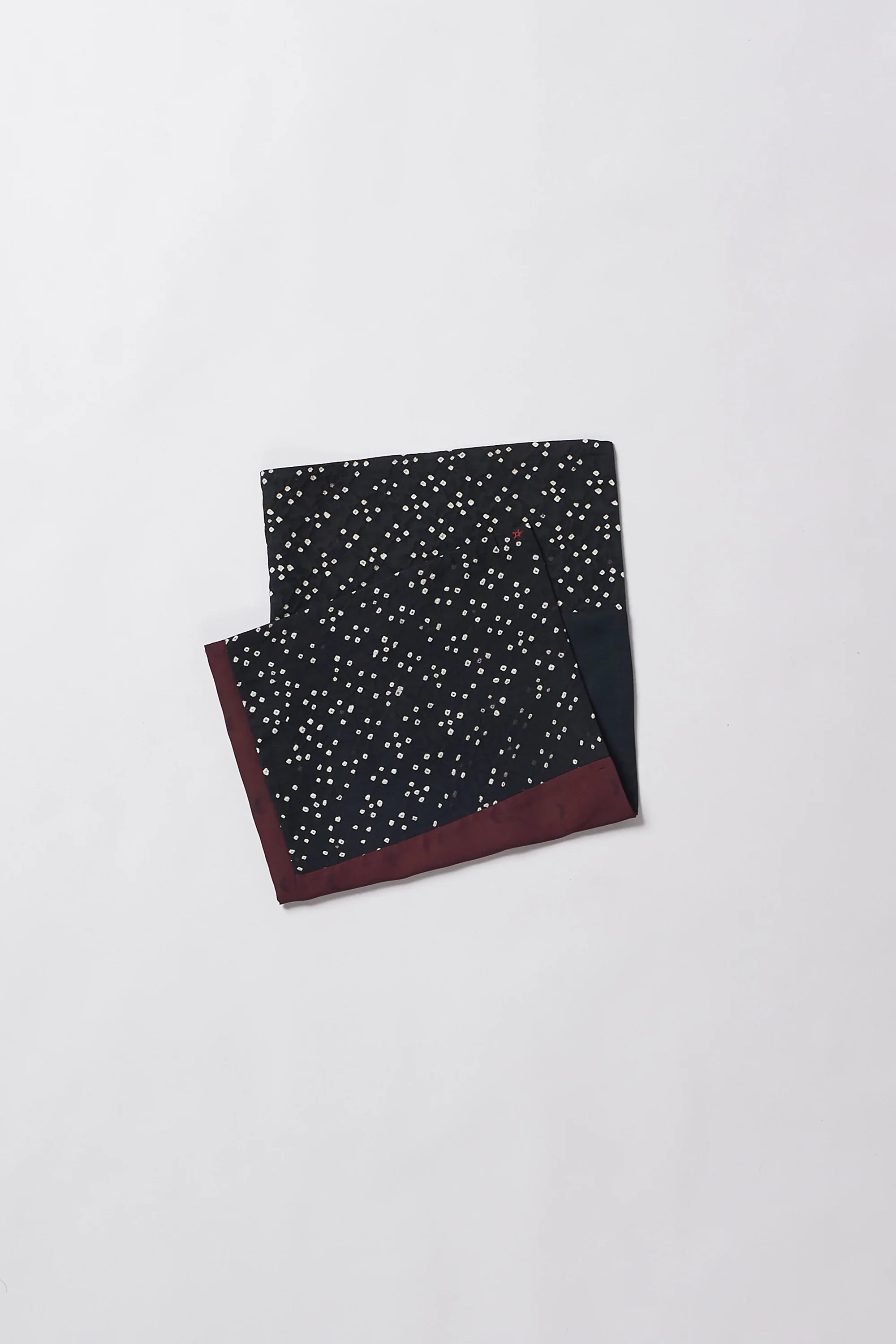 Scarf in Silk Patchwork