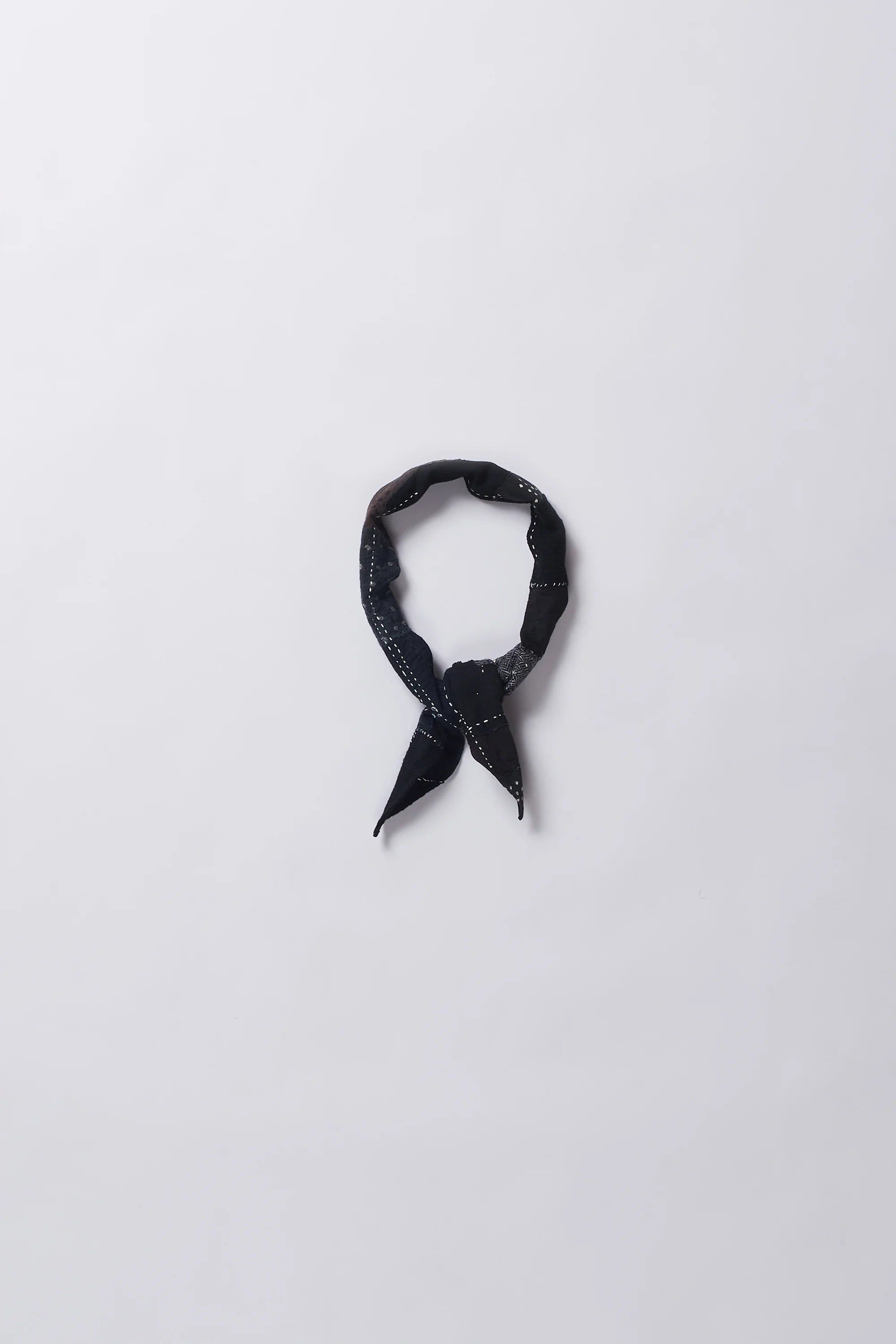Boro Bandana in Black