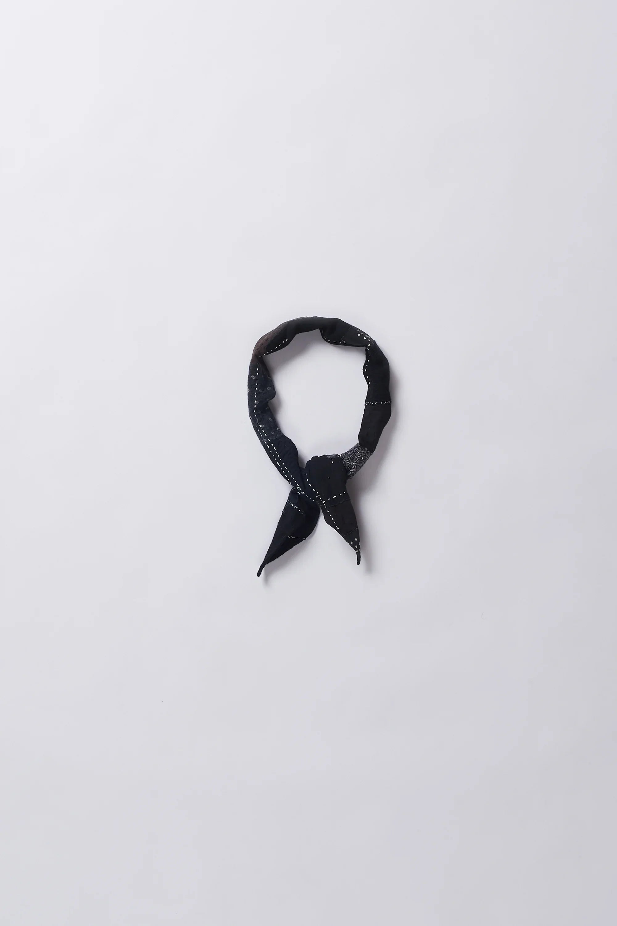 Boro Bandana in Black