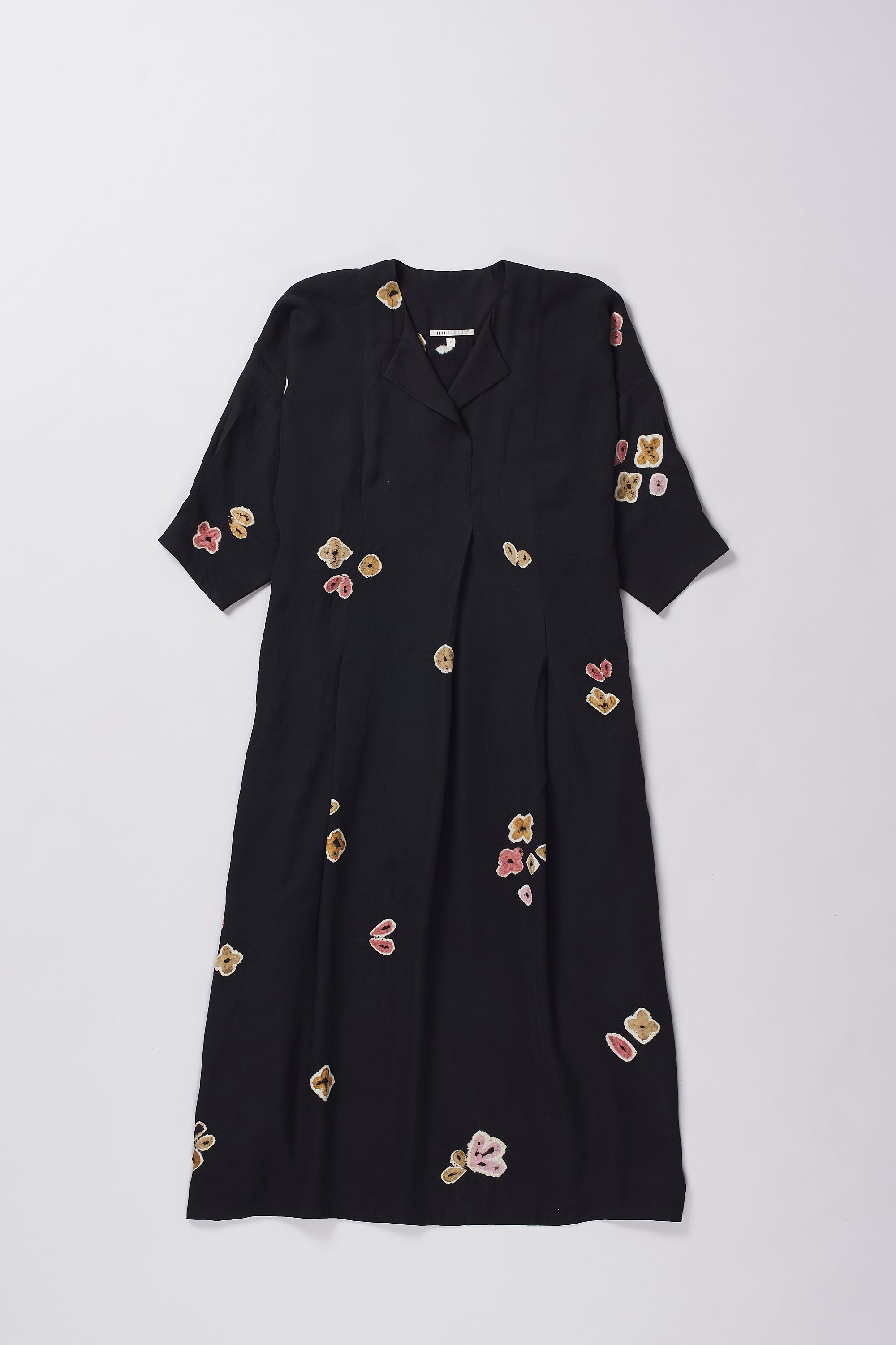 SCULPTURED PLEATED DRESS