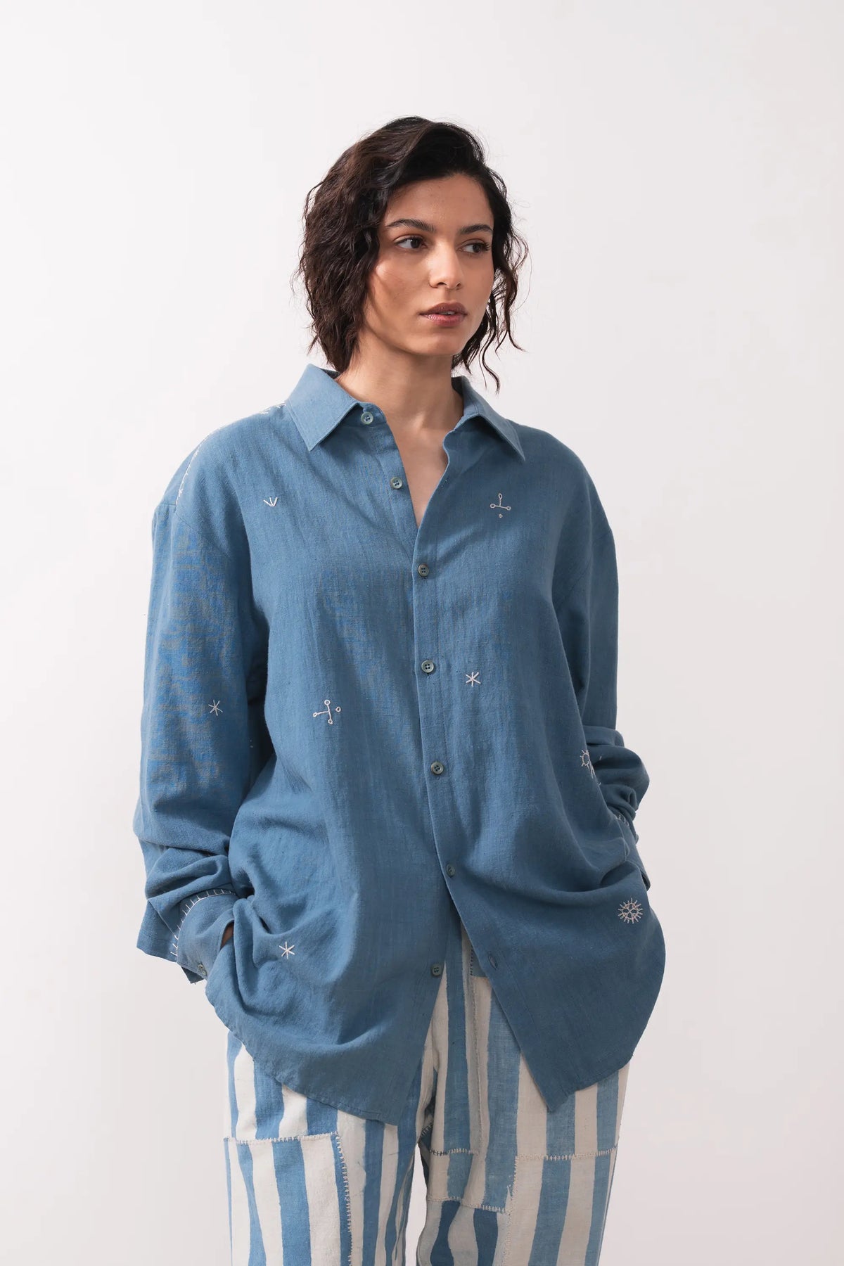 Lovers Shirt Powder Blue