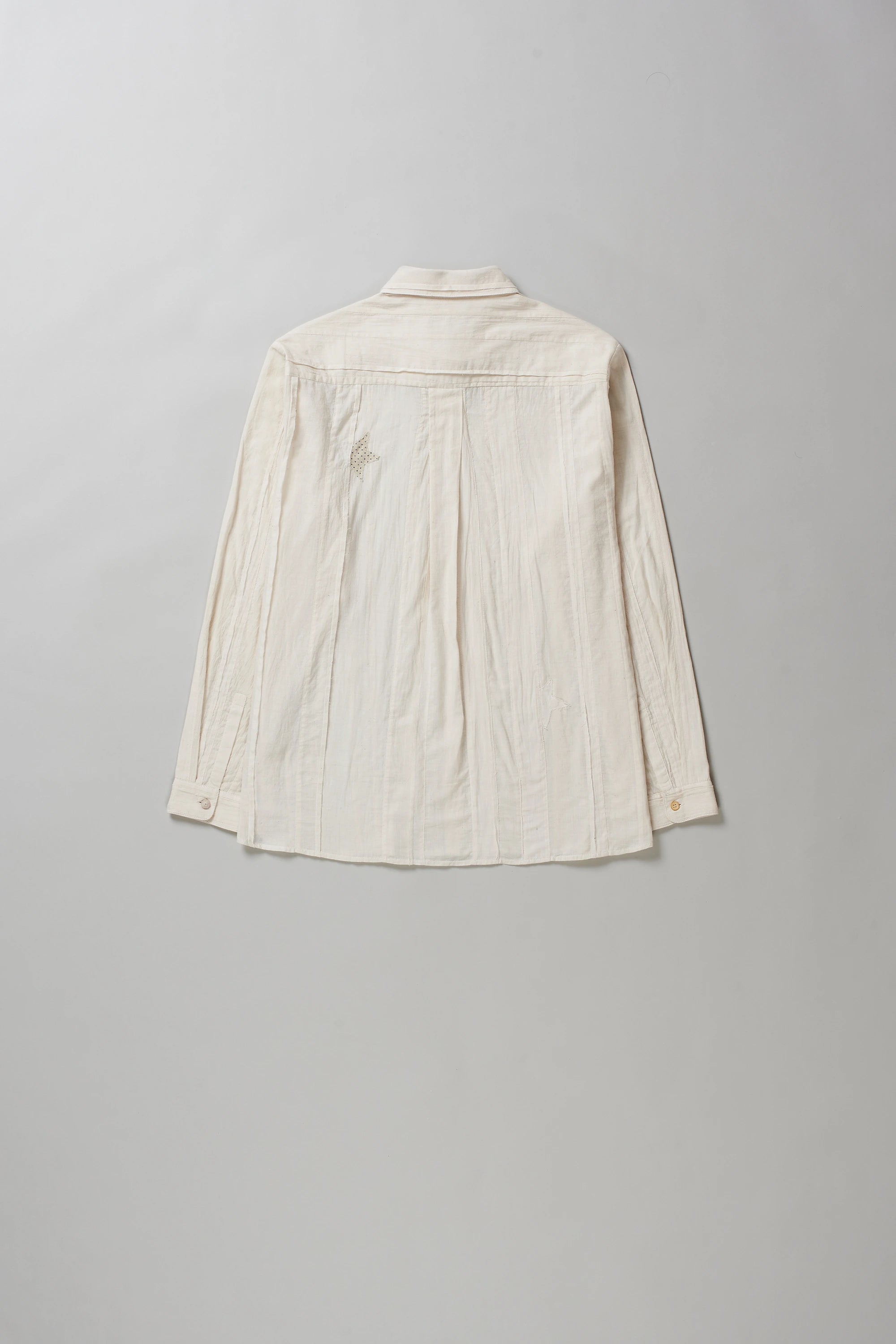 Ecru Relaxed Fit Mul Shirt
