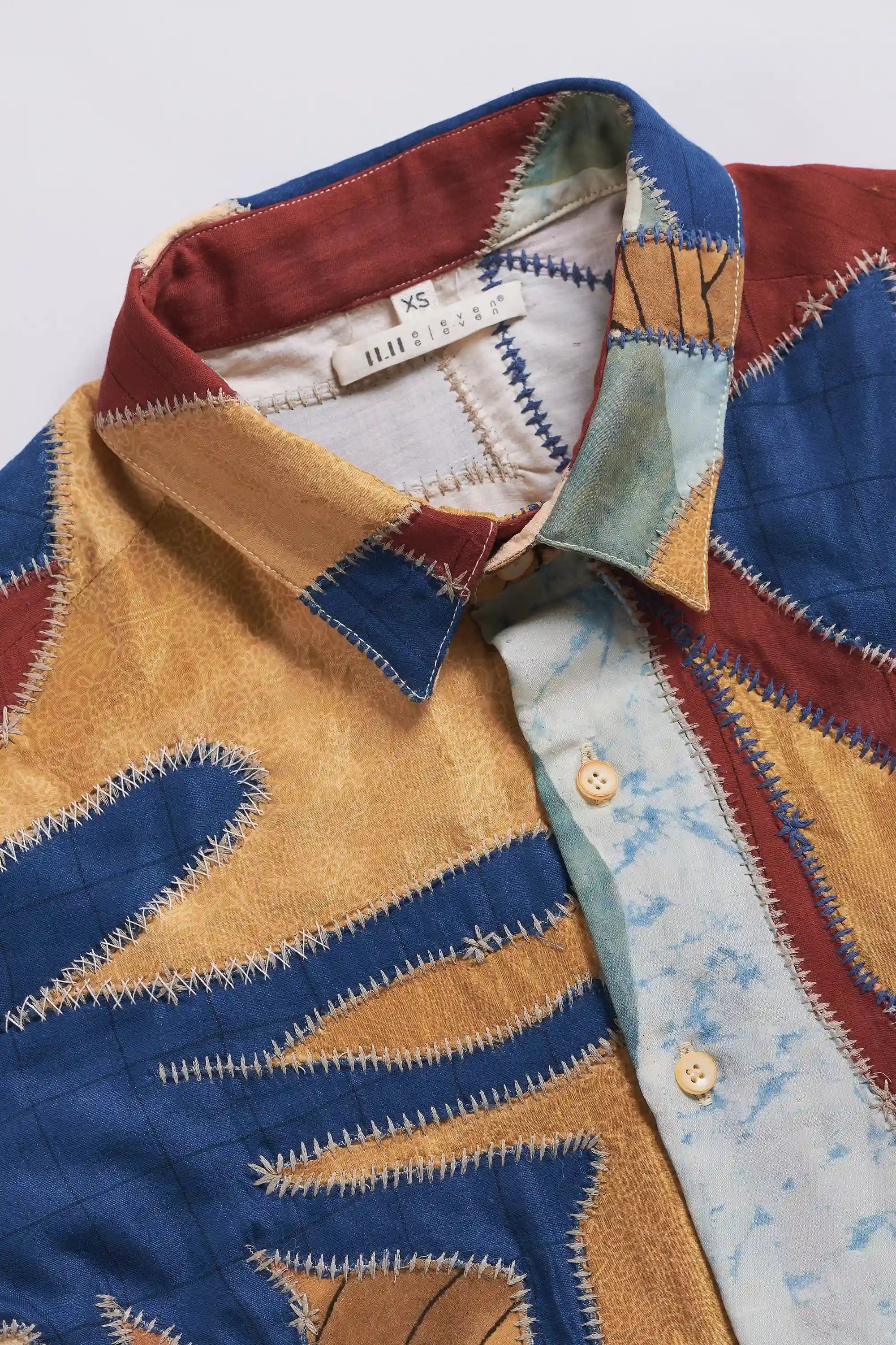 Multicolour Patchwork Lovers Shirt