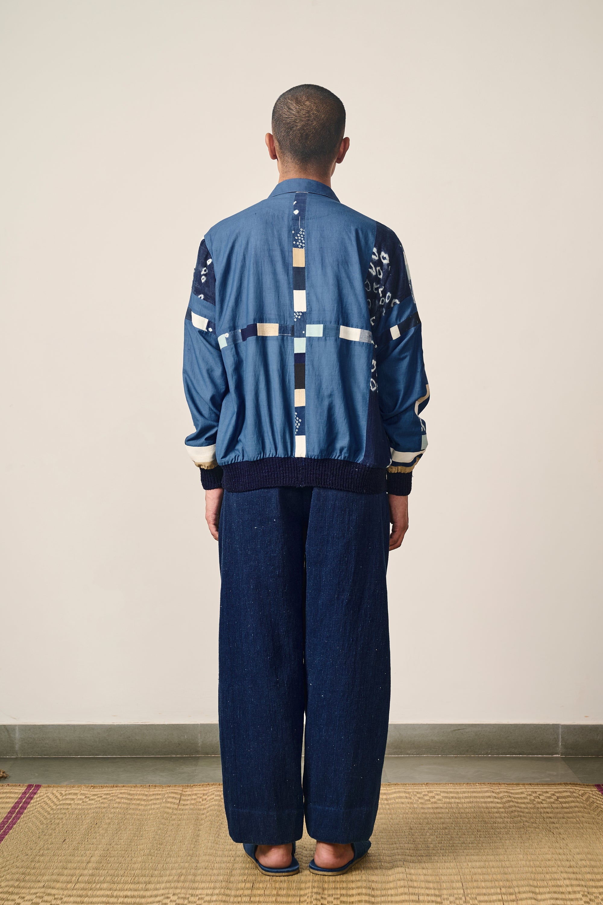 INDIGO PATCHWORK JACKET