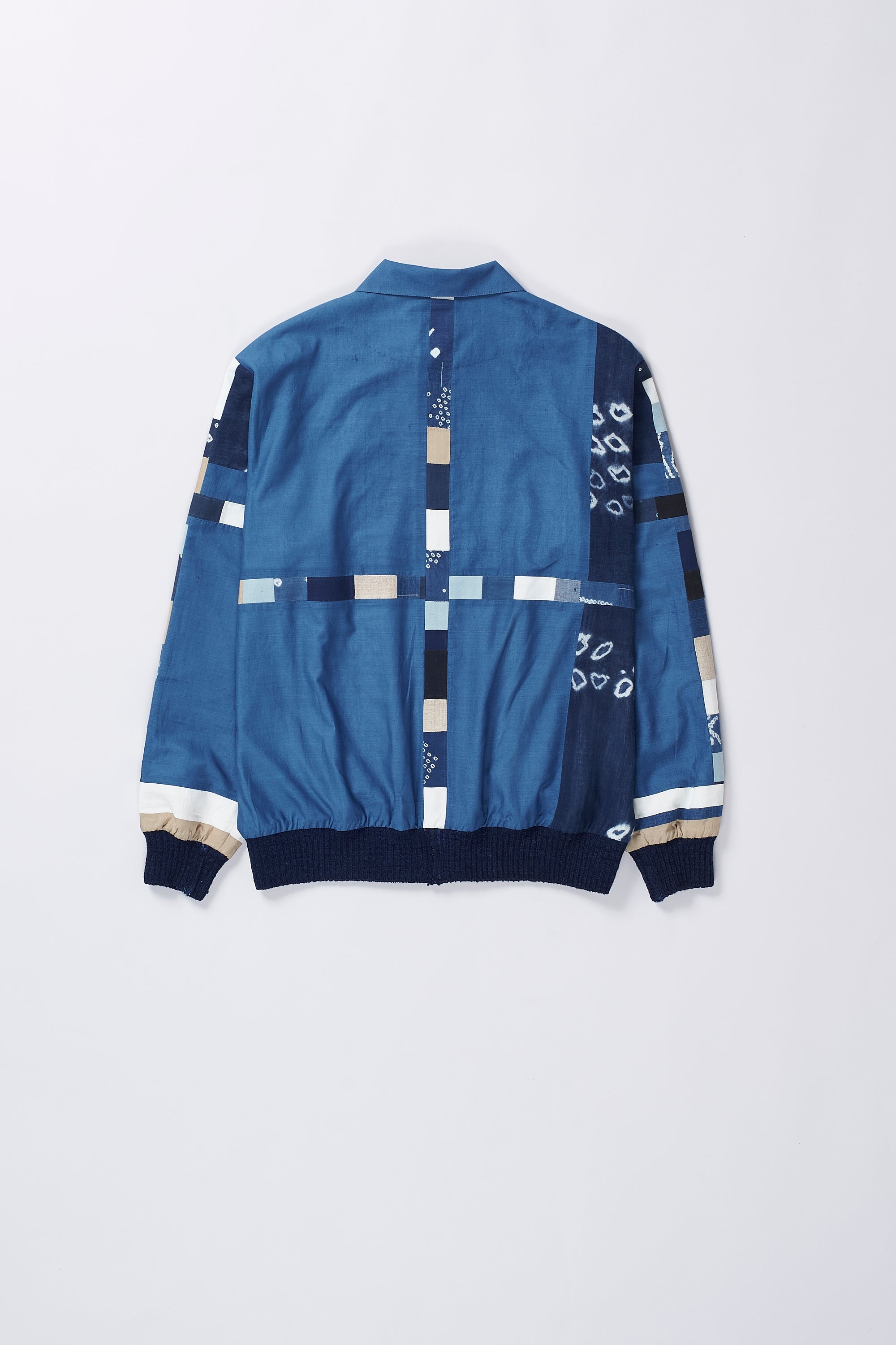 Indigo Patchwork Jacket