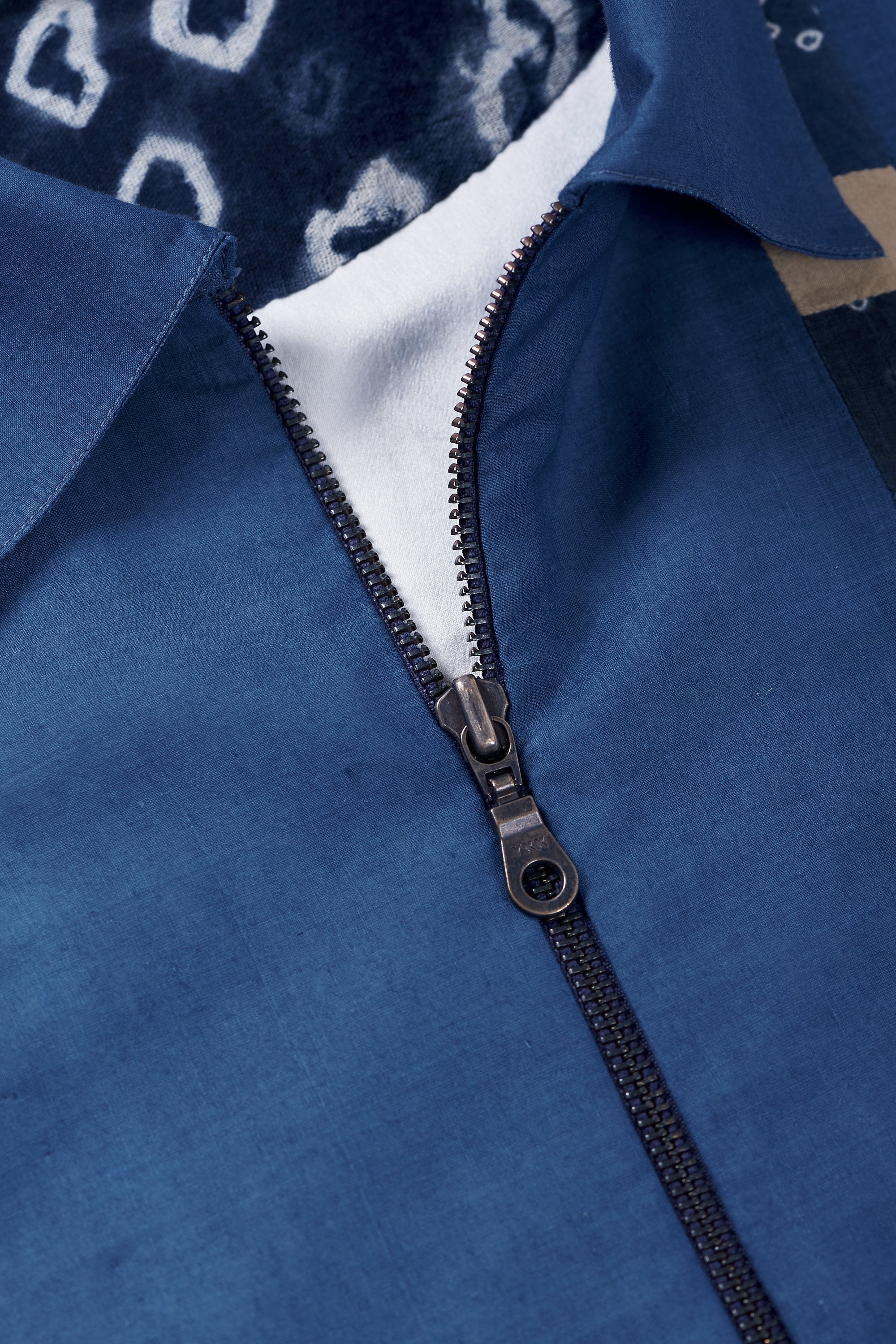 INDIGO PATCHWORK JACKET