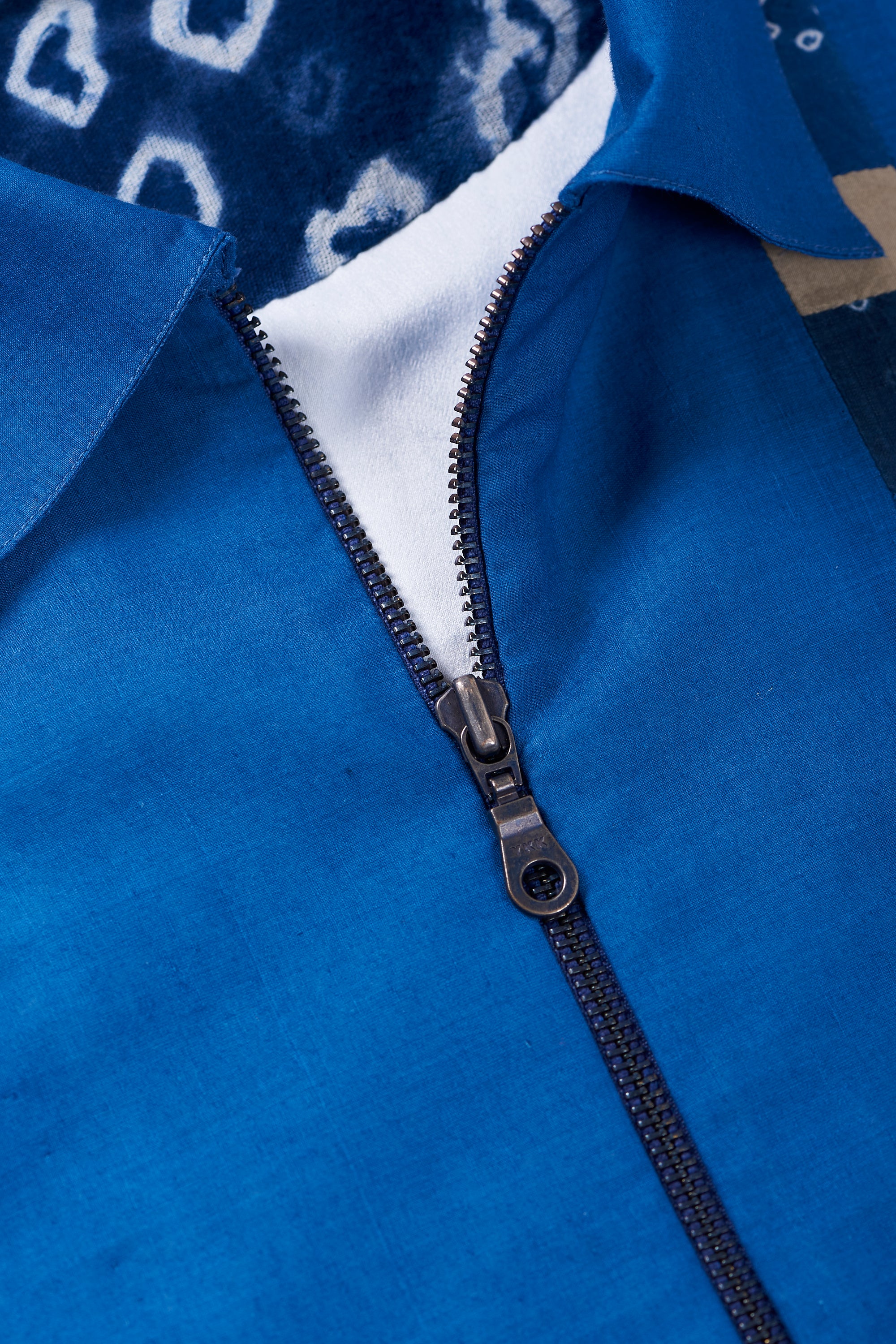 INDIGO PATCHWORK JACKET