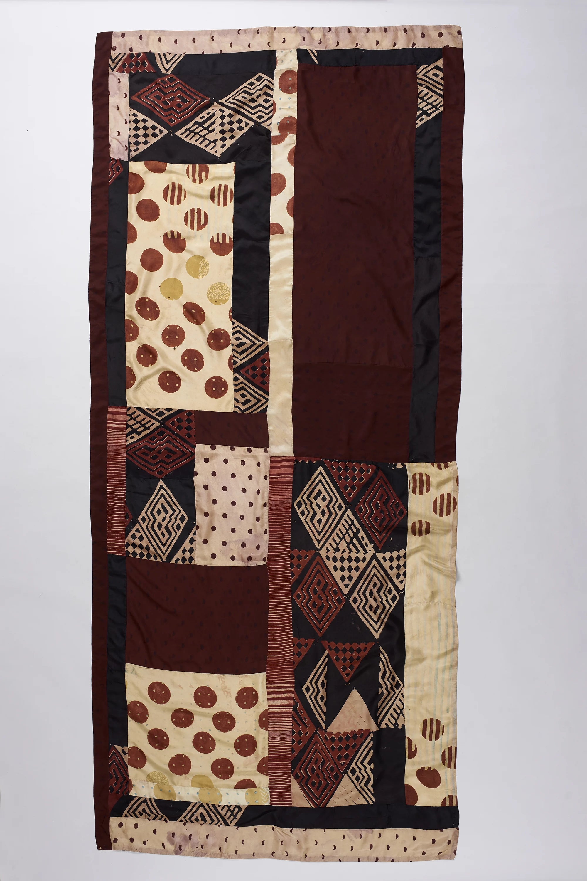 Reclaimed Silk Patchwork Scarf