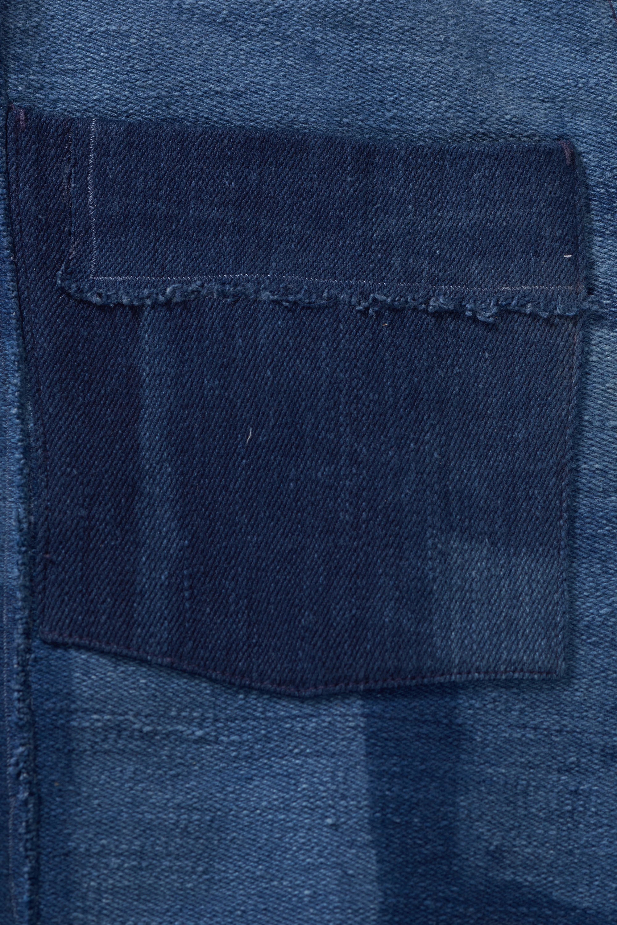 Rik Indigo Pleated Pants