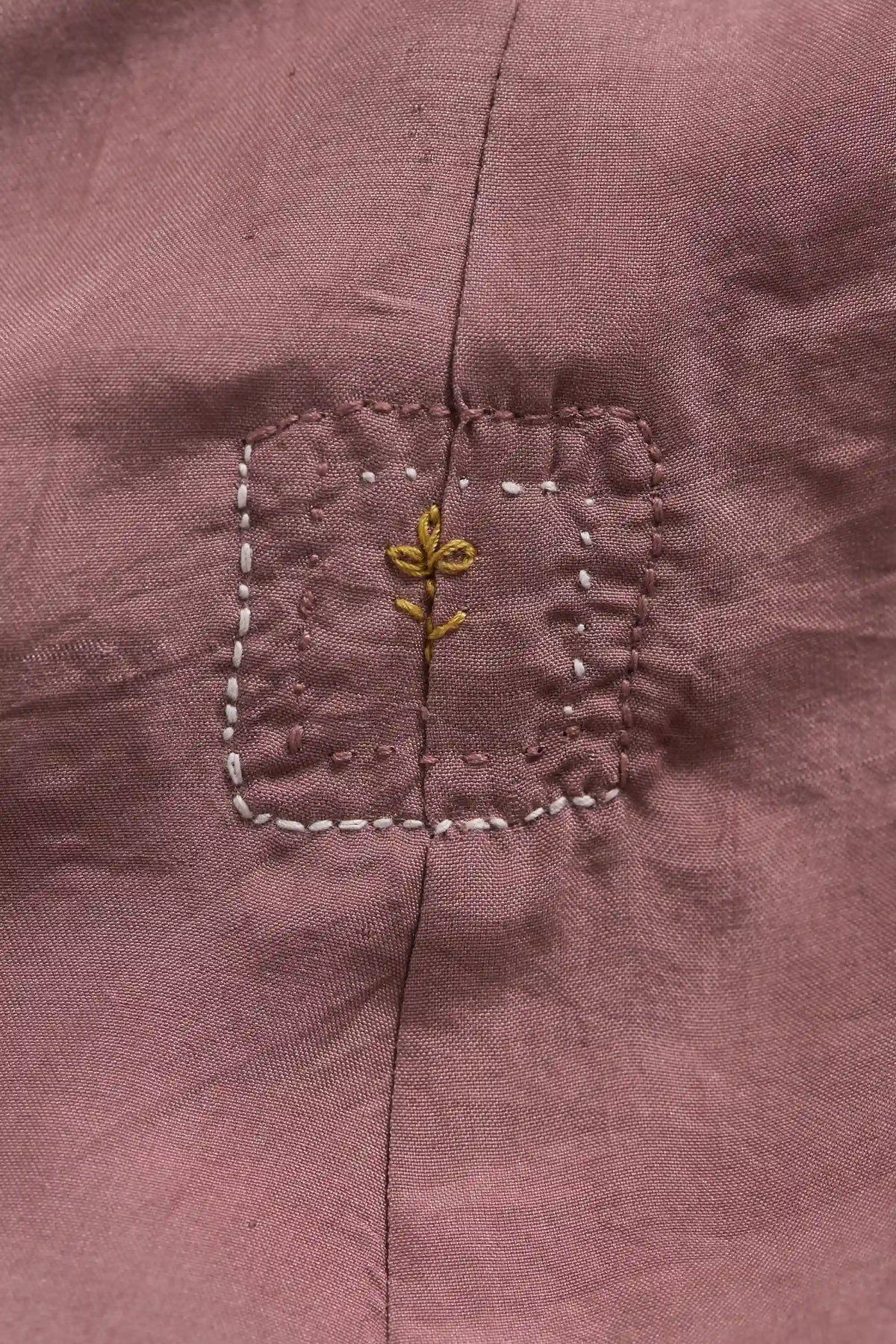Dusky Mauve Silk Tunic