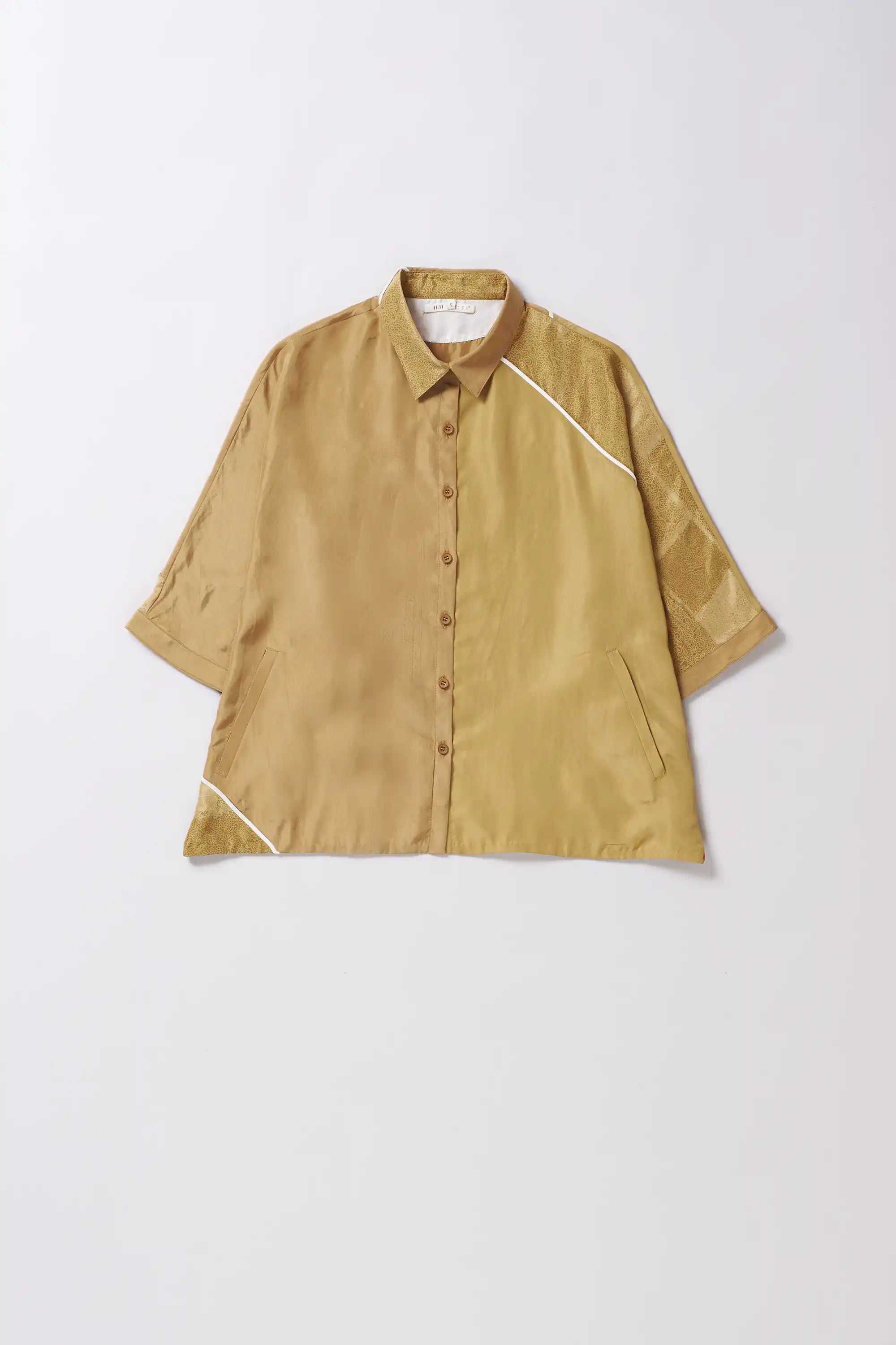 Ochre yellow shirt