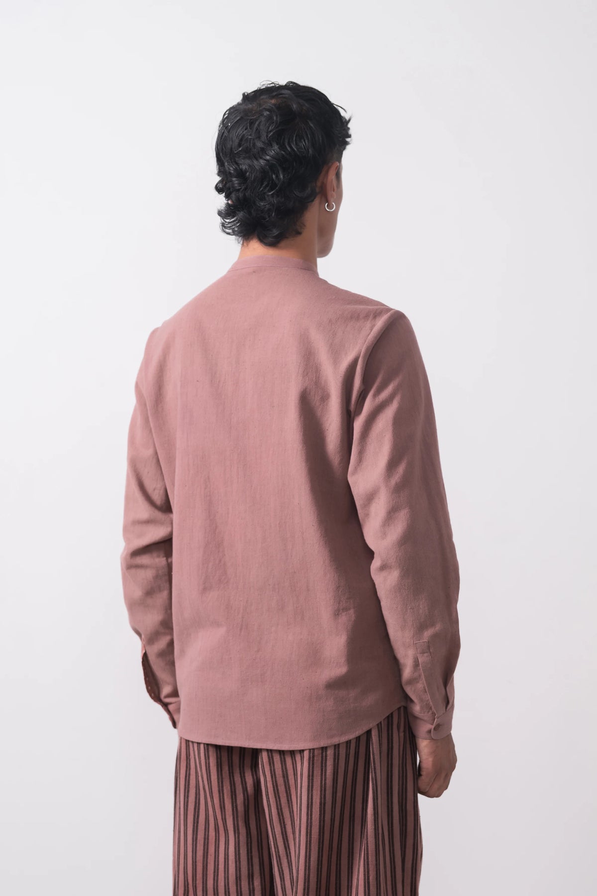 Calssic Band Collar Shirt
