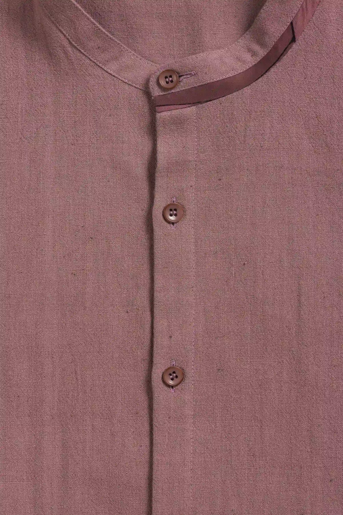 Calssic Band Collar Shirt