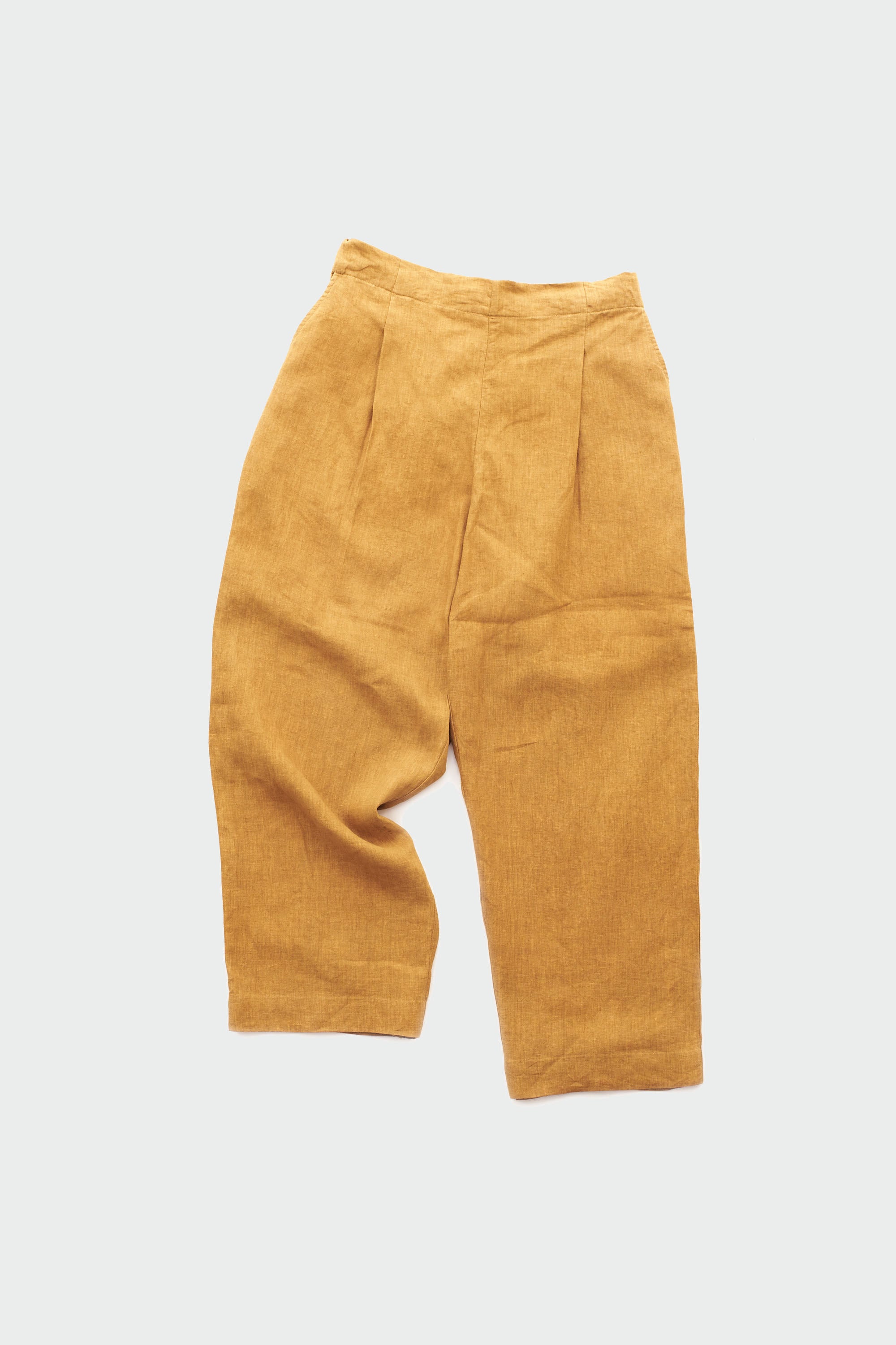 UNGENDERED LINEN DRAWSTRING TROUSERS