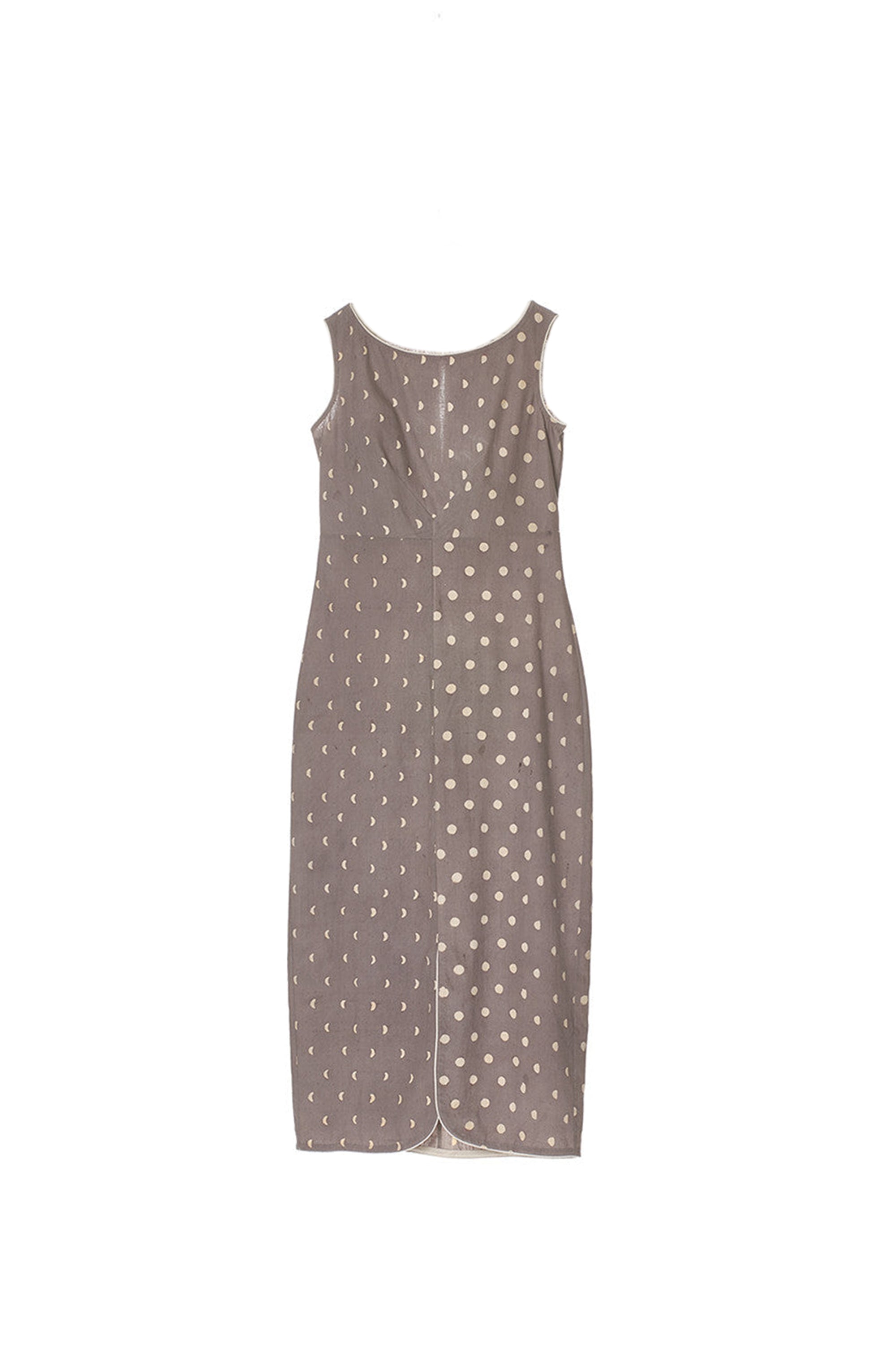 BLOCK PRINTED COTTON DRESS
