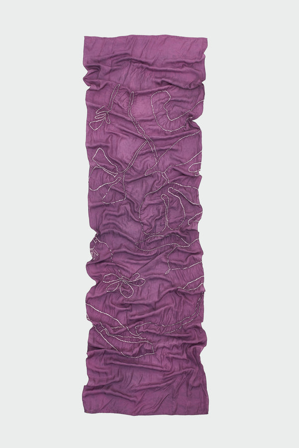 BANDHANI SILK SCARF