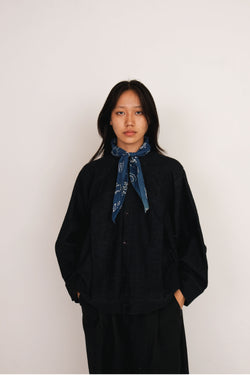 MIDNIGHT HAND-SPUN DENIM JACKET