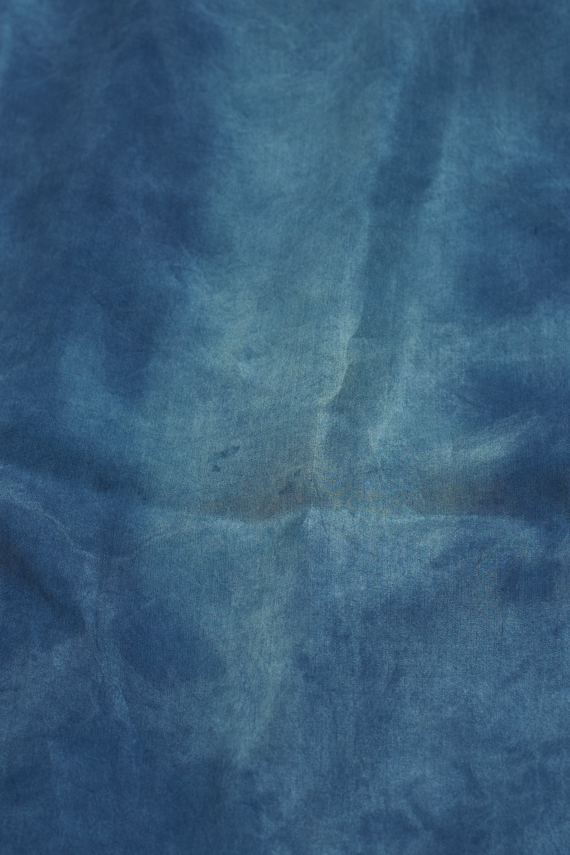 INDIGO DYED SILK BANDHANI SHAWL