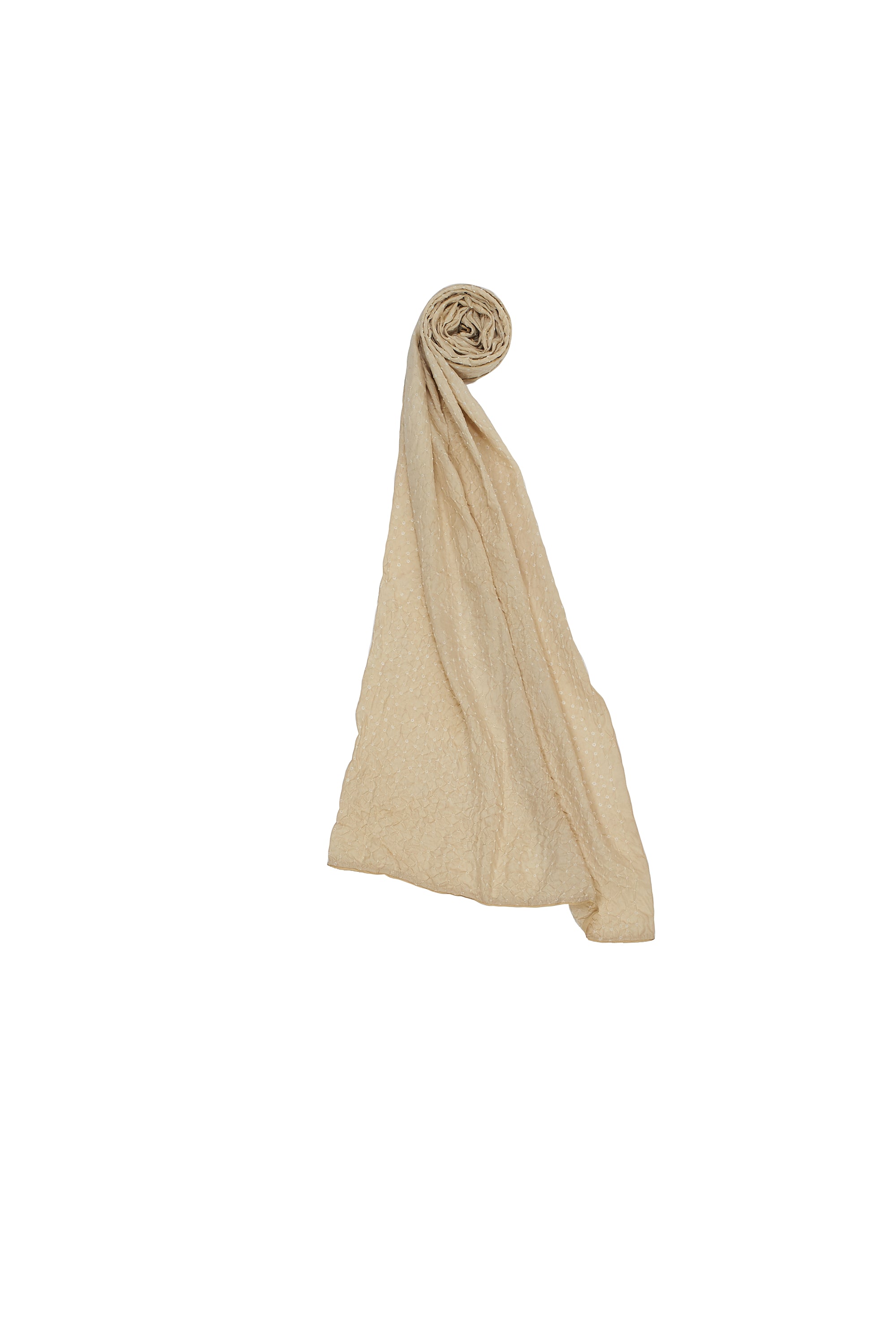 WHISKEY GOLD SILK SCARF