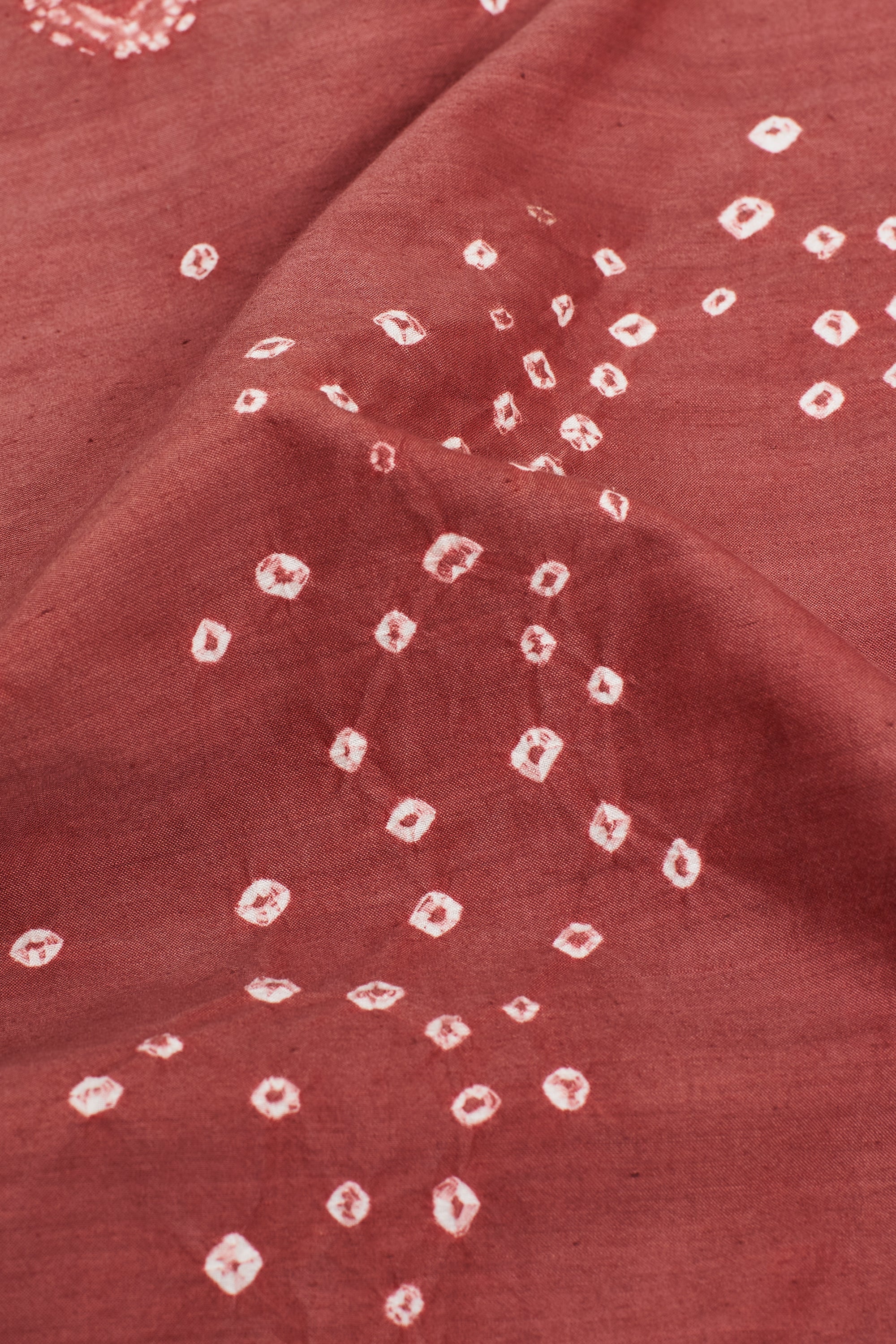 Crimson Pink Drape Dress Crafted With All Over Shibori