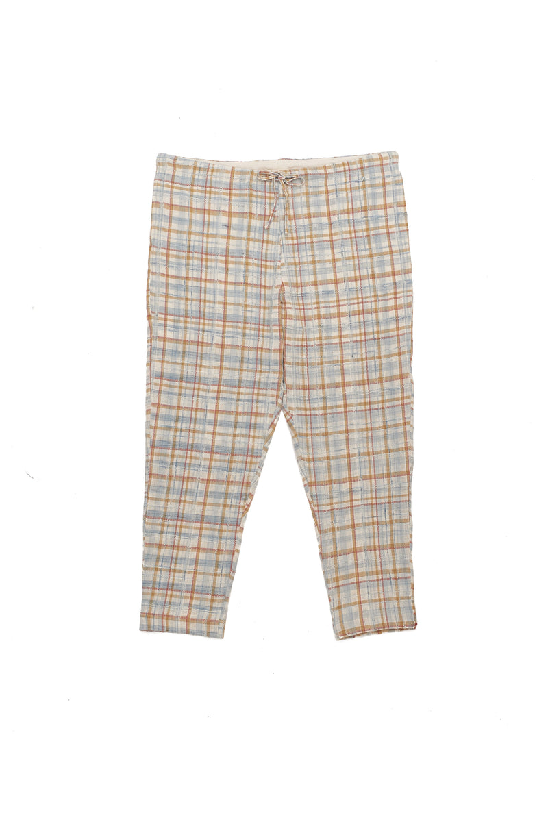 UNGENDERED YARN DYED MULTICOLOR TROUSERS