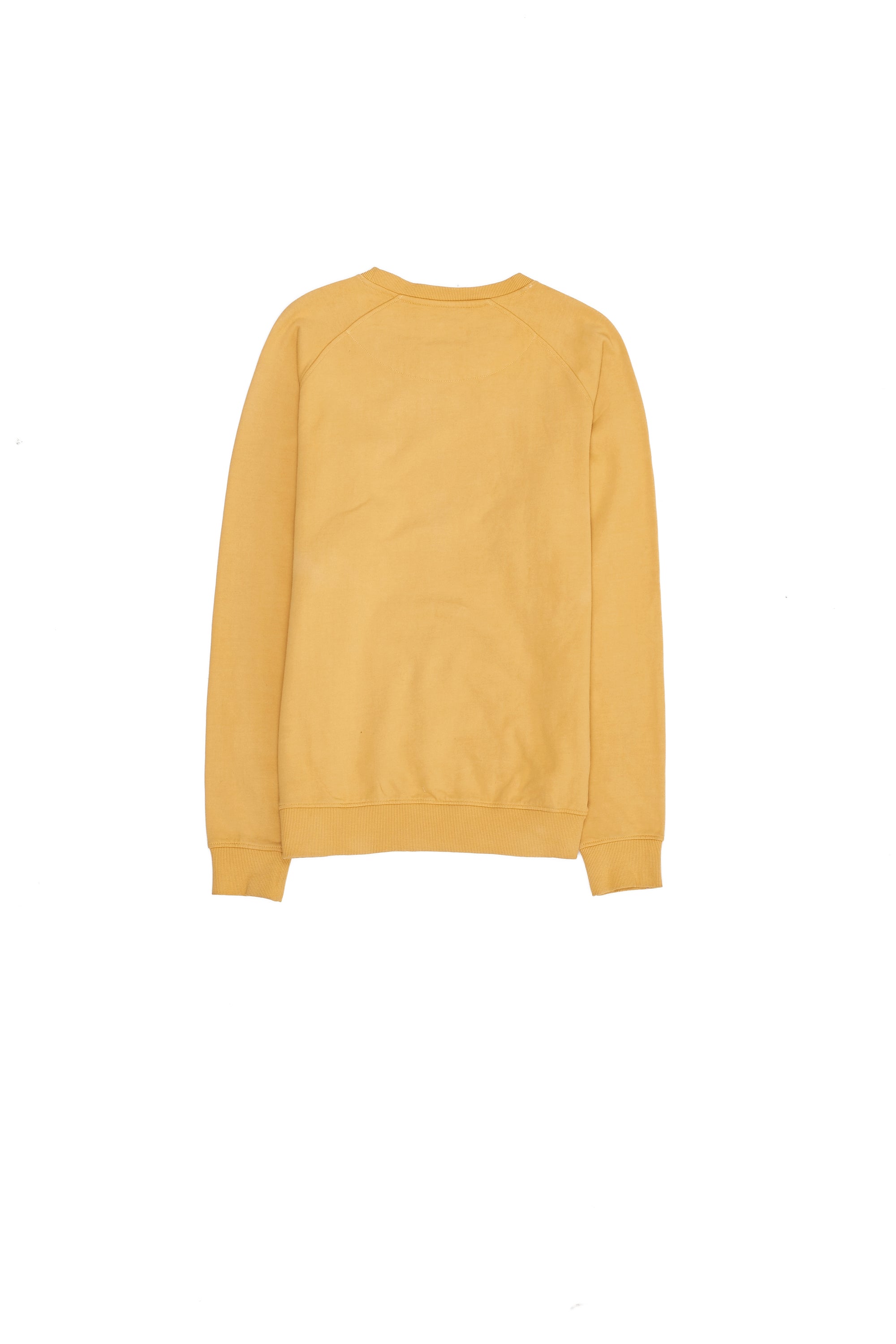 SWEATSHIRT DYED IN MANGO YELLOW