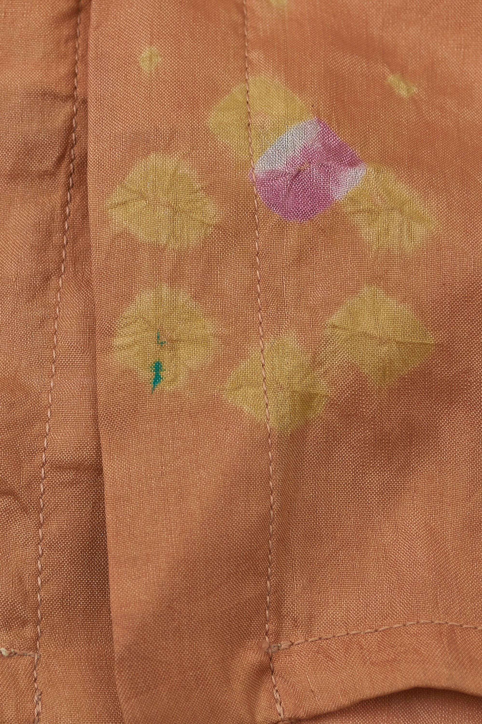 PEACH SILK BANDHANI UNISEX SHIRT