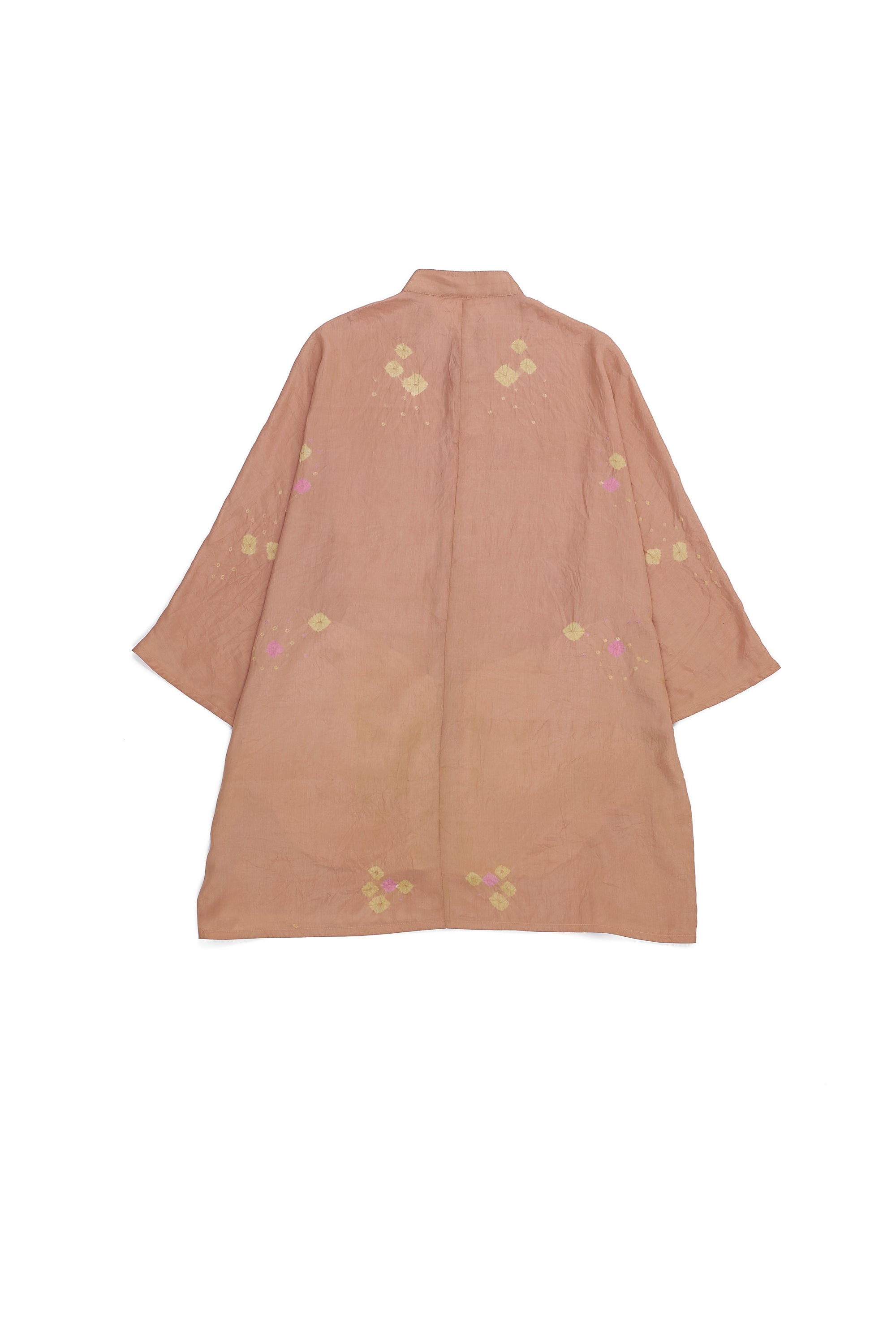 PEACH SILK BANDHANI UNISEX SHIRT