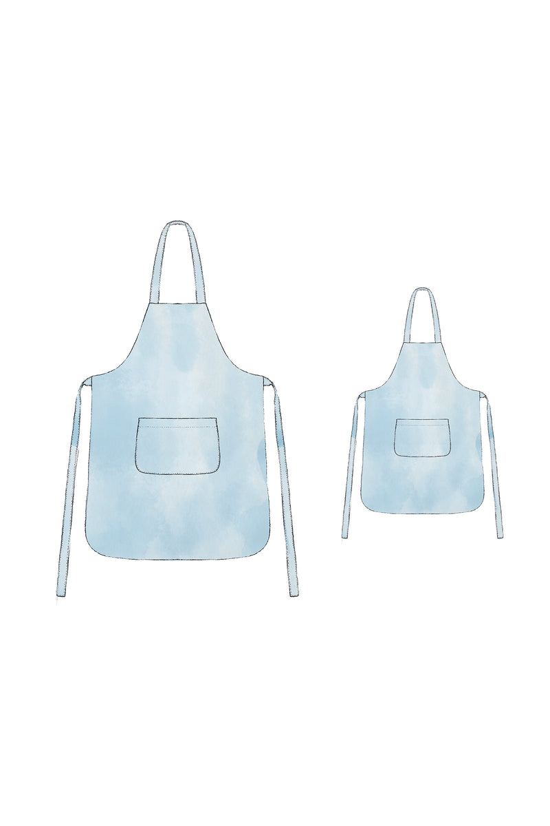 APRON FOR TWO