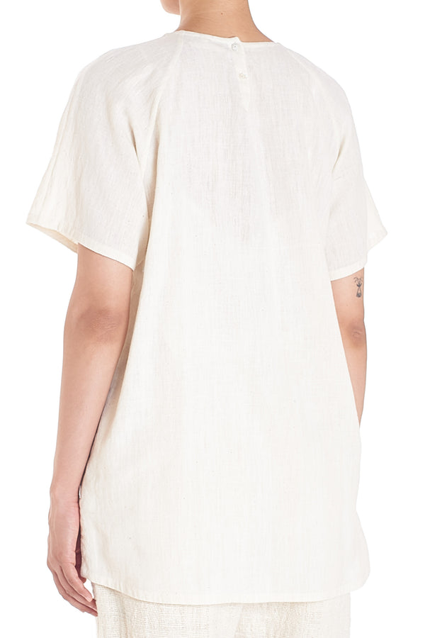 UBLEACHED ORGANIC COTTON WOMENS T-SHIRT