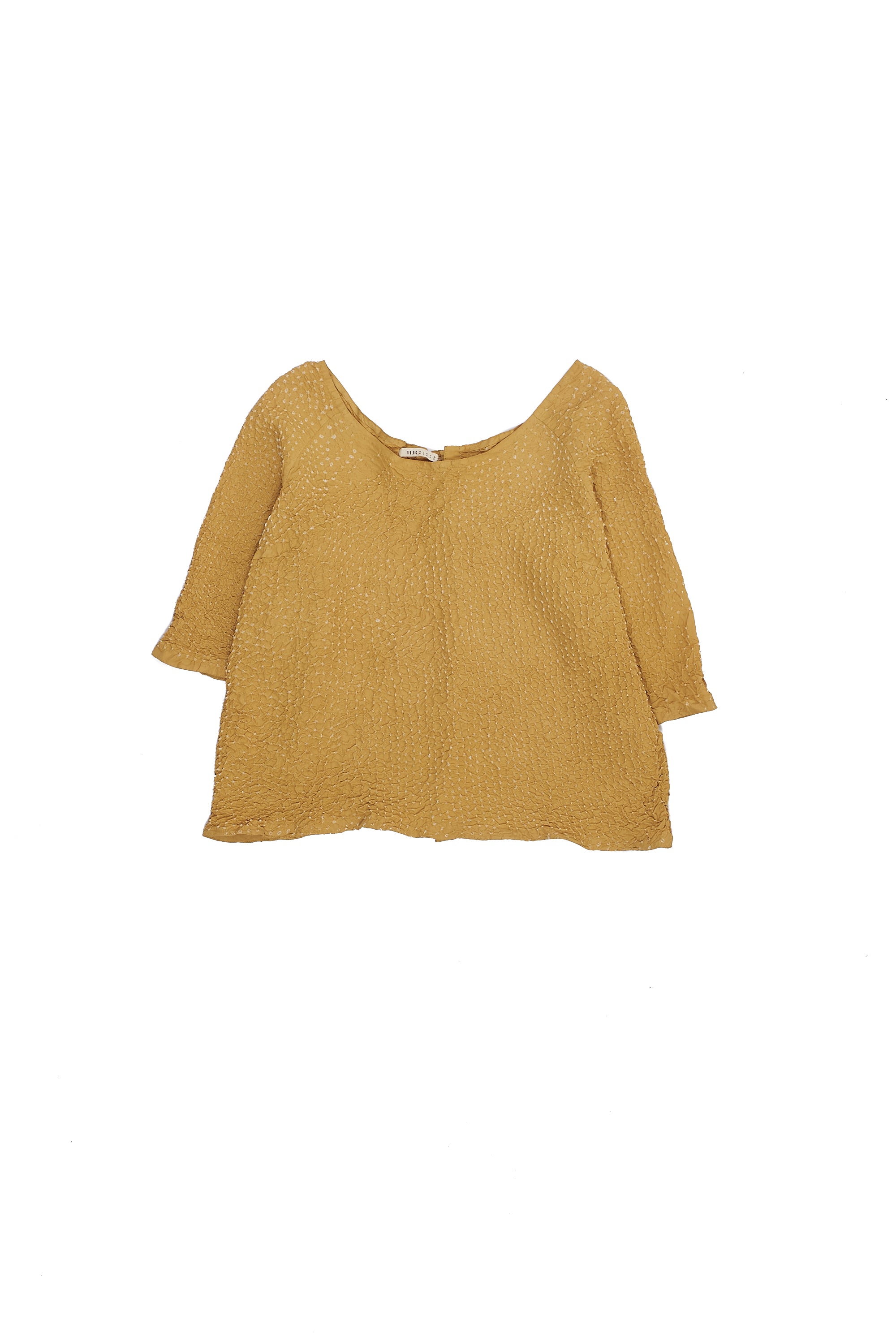 OCHRE YELLOW DVBL WOMEN TOP