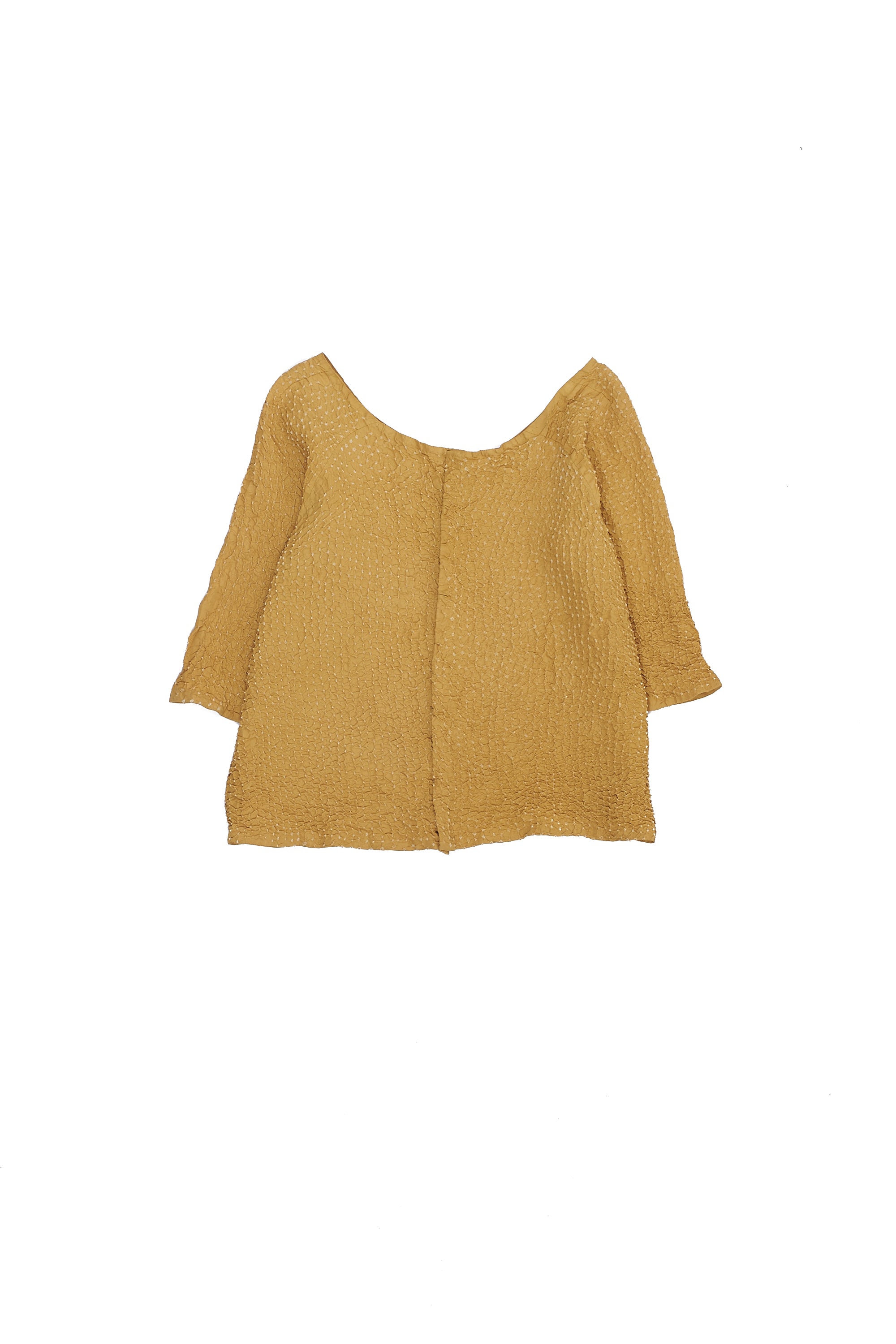 OCHRE YELLOW DVBL WOMEN TOP