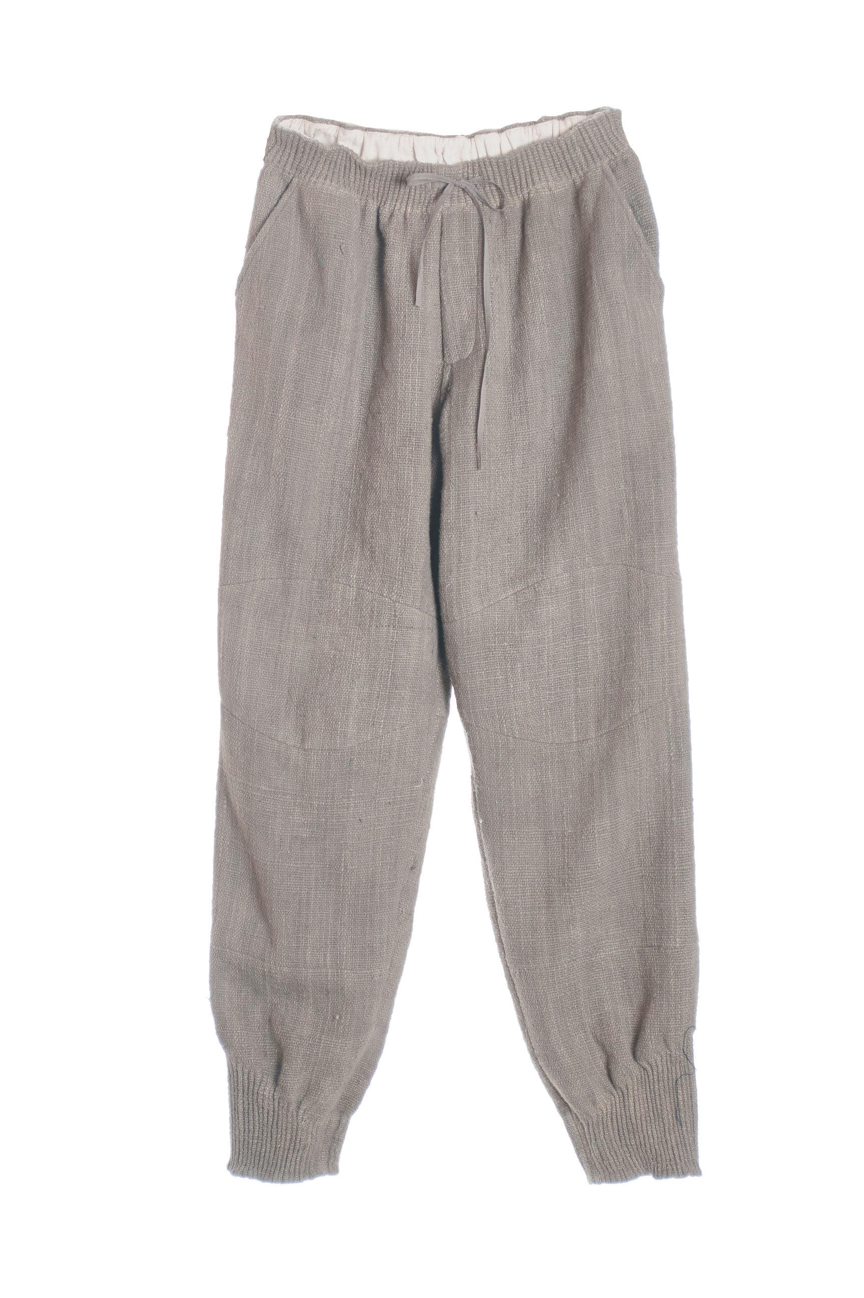 GRAY ORGANIC COTTON JOGGERS
