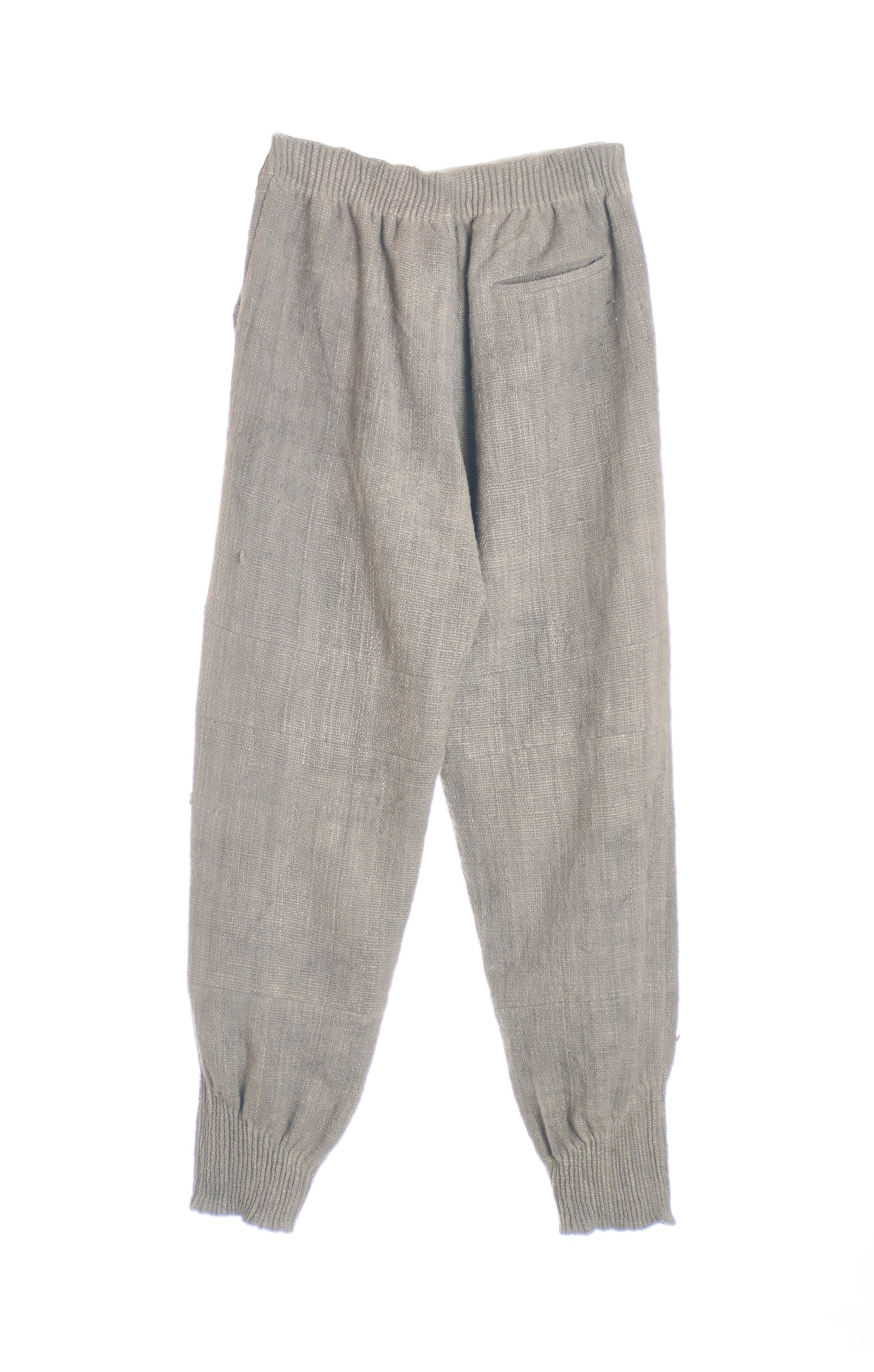 GRAY ORGANIC COTTON JOGGERS