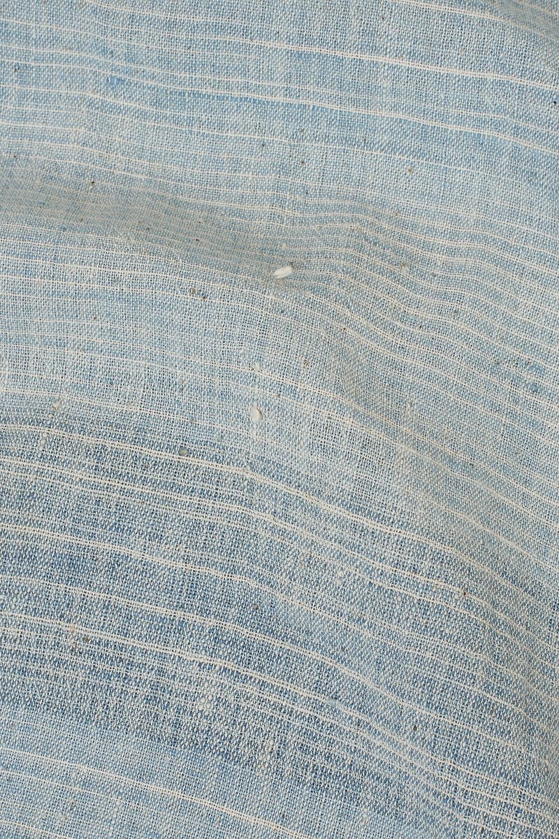 LIGHT INDIGO A-LINE YARN DYED DRESS