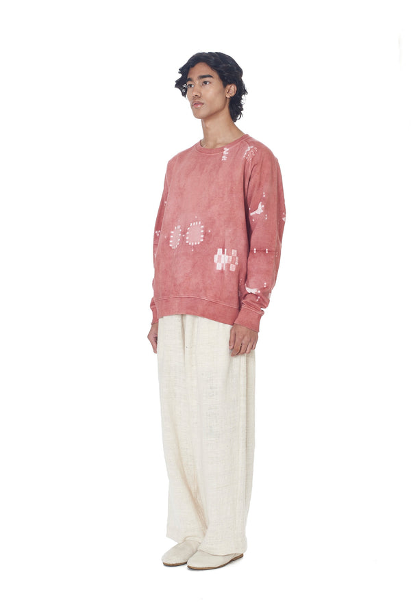 Chalk Pink Organic Cotton Sweatshirt