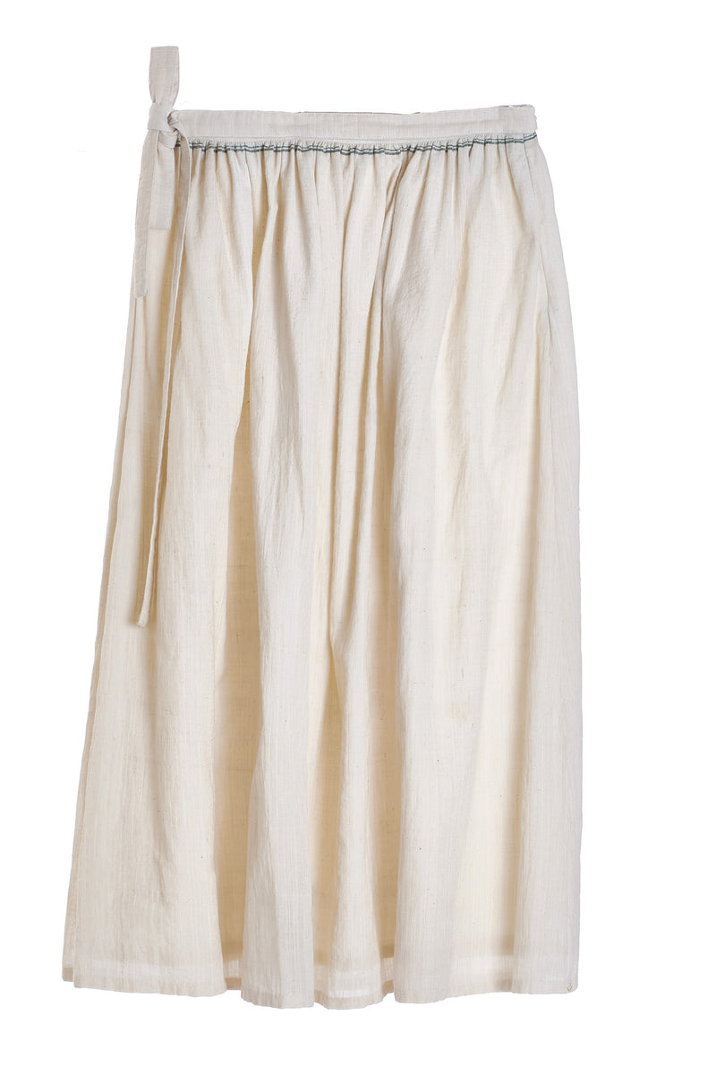 Organic Cotton Gathered Skirt